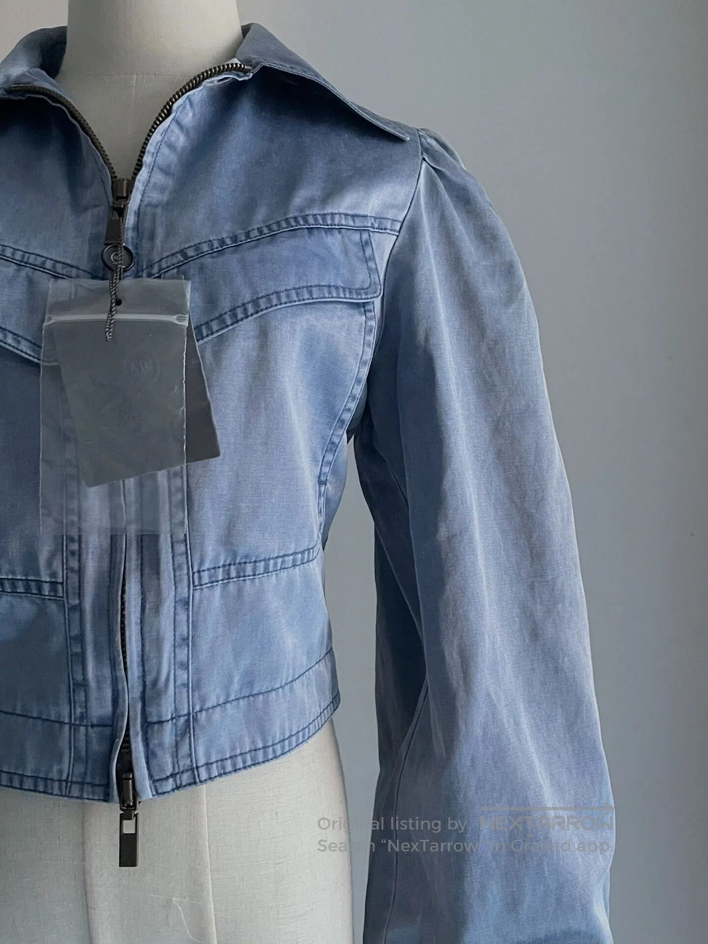 Alexander McQueen Alexander McQueen Puff Sleeve Short Jacket. Size M / US 6-8 / IT 42-44 - 3 Thumbnail