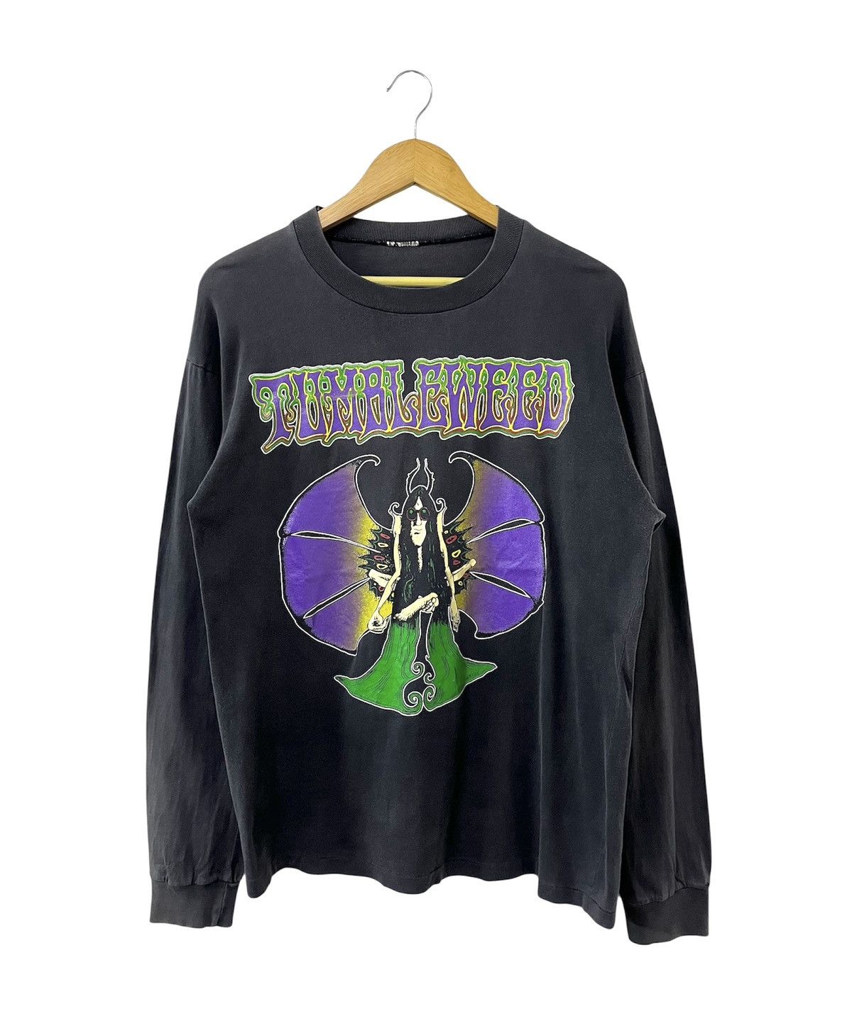 RARE VINTAGE 90s TUMBLEWEED GRUNGE PSYCHEDELIC BAND TSHIRT