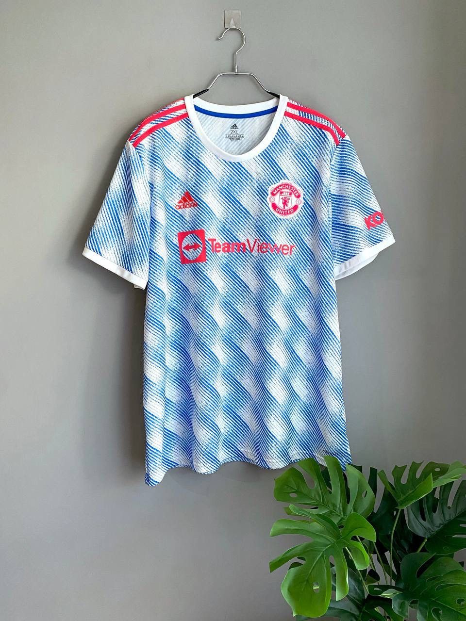 Adidas Manchester United 2021/22 Away Soccer Jersey #7 RONALDO, XXL Size US XXL / EU 58 / 5 - 1 Thumbnail