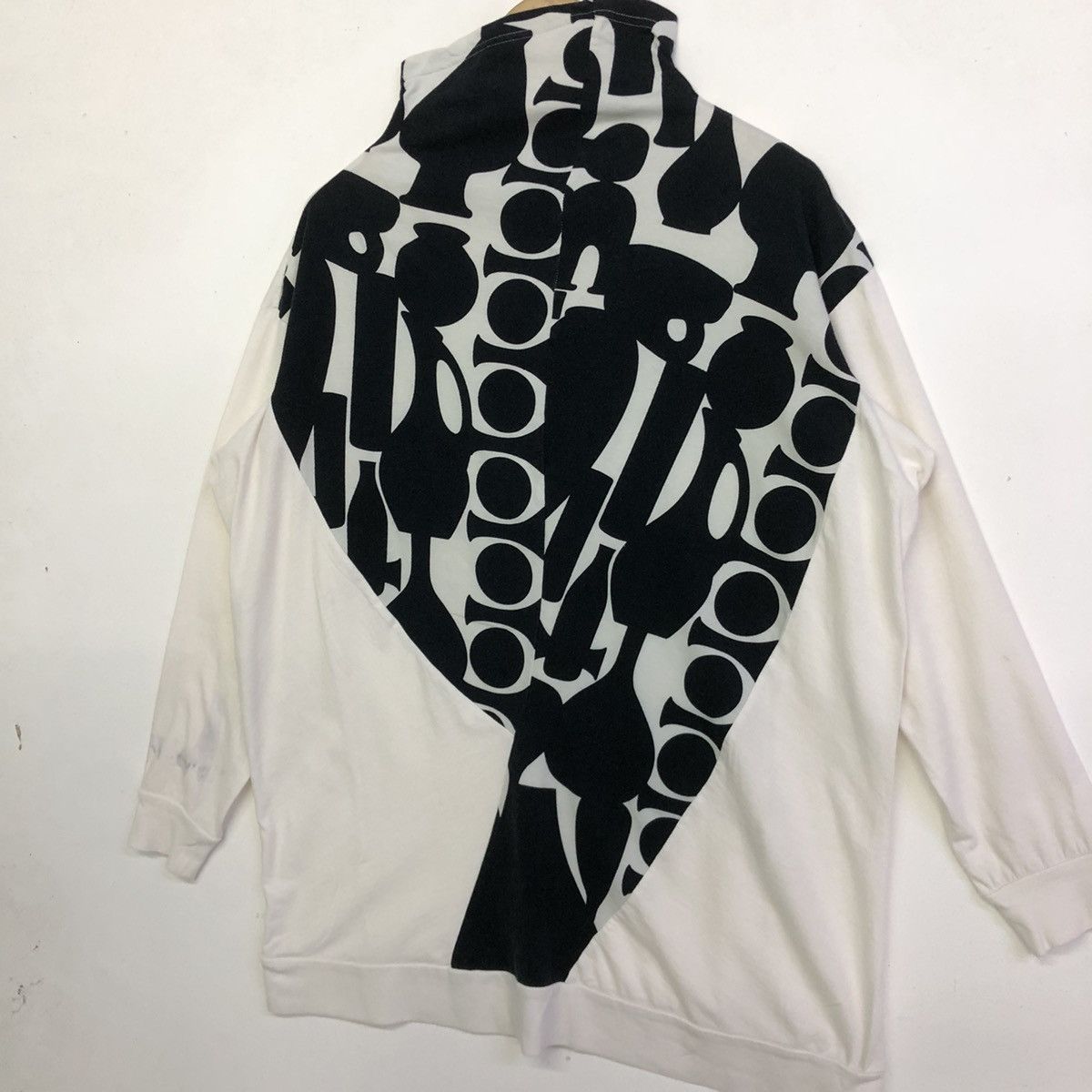 Japanese Brand × gomme Gomme Homme Abstract Turttle Neck Long Sleeve Tshirt Size US L / EU 52-54 / 3 - 4 Thumbnail