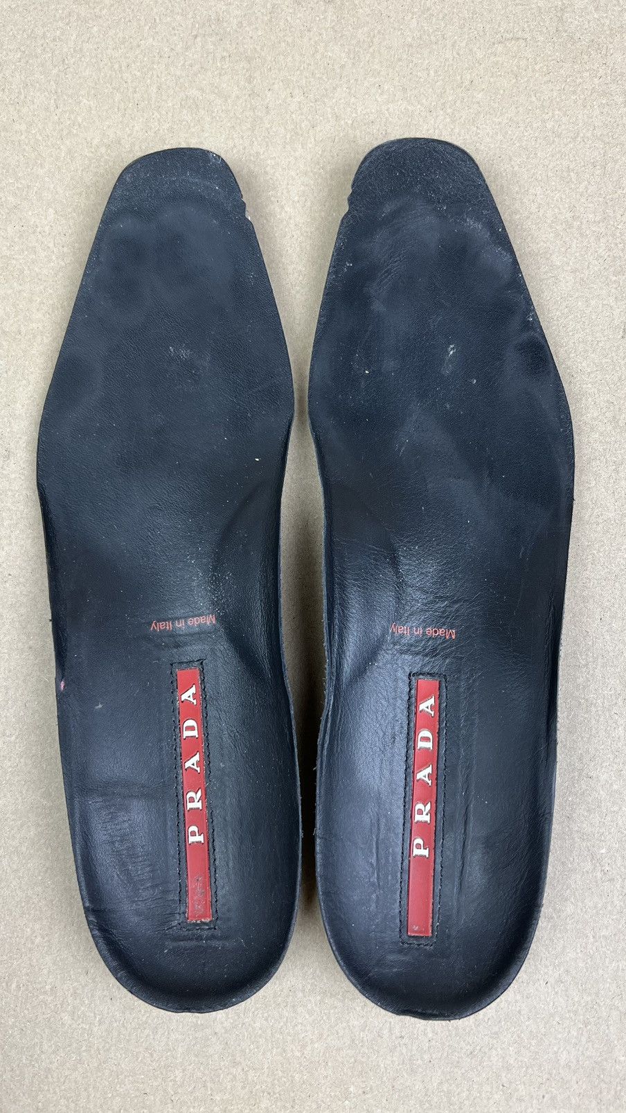 Prada PRADA Boots Chelsea Leather Shoes Red Tab Black Men's Size US 7 / EU 40 - 15 Thumbnail