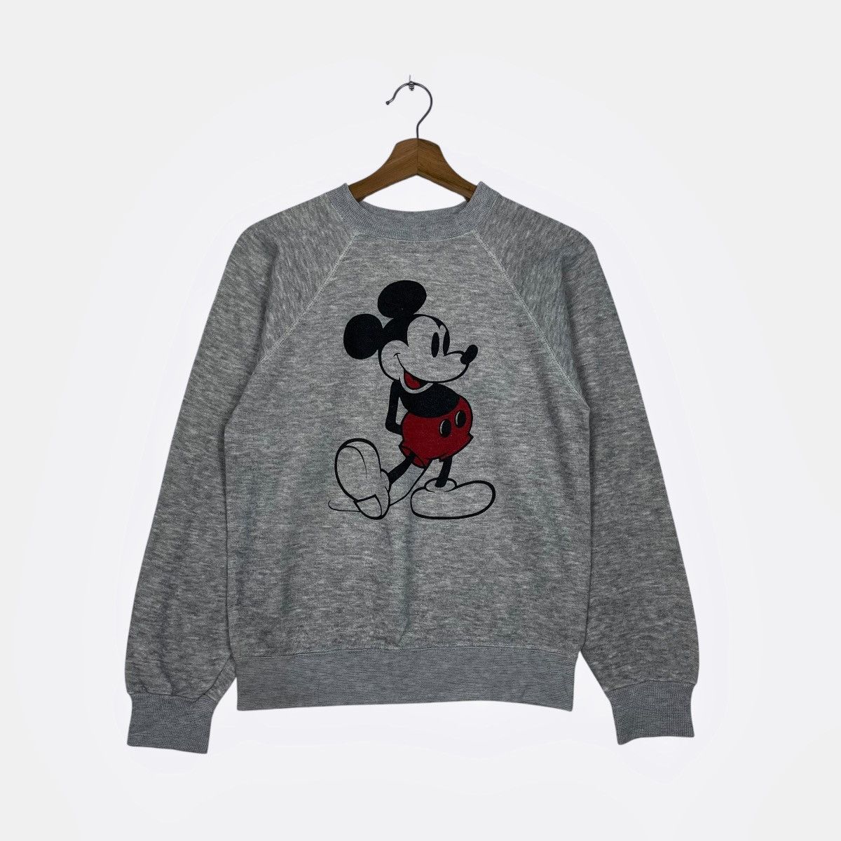 Disney Vintage 80s Disney Mickey Mouse Crewneck Sweatshirt Size US S / EU 44-46 / 1 - 1 Thumbnail