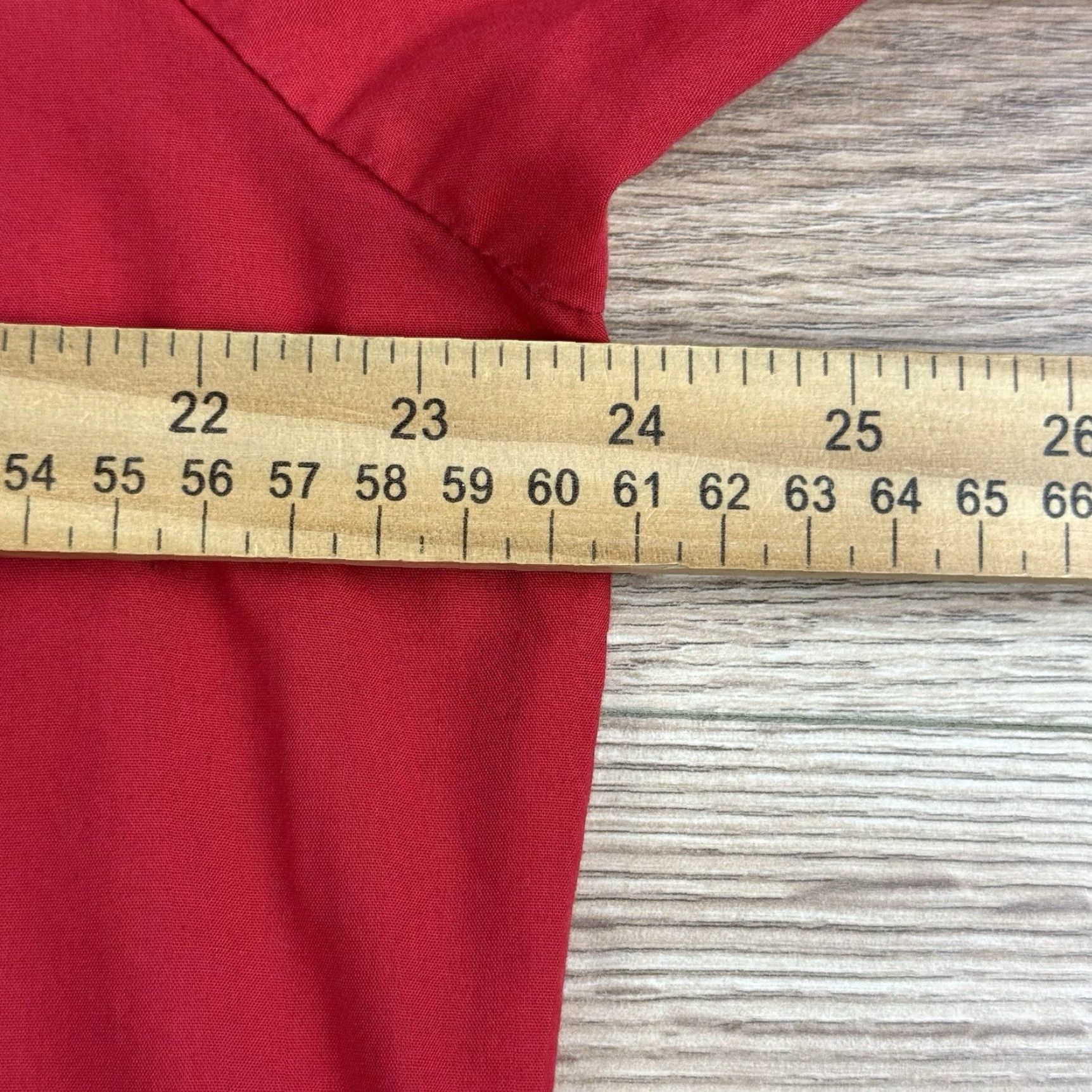 Vintage VINTAGE Ely Cattleman Red Long Sleeve Western Pearl Snap Shirt Mens Large 16 1/2 X 34 Size US L / EU 52-54 / 3 - 7 Thumbnail