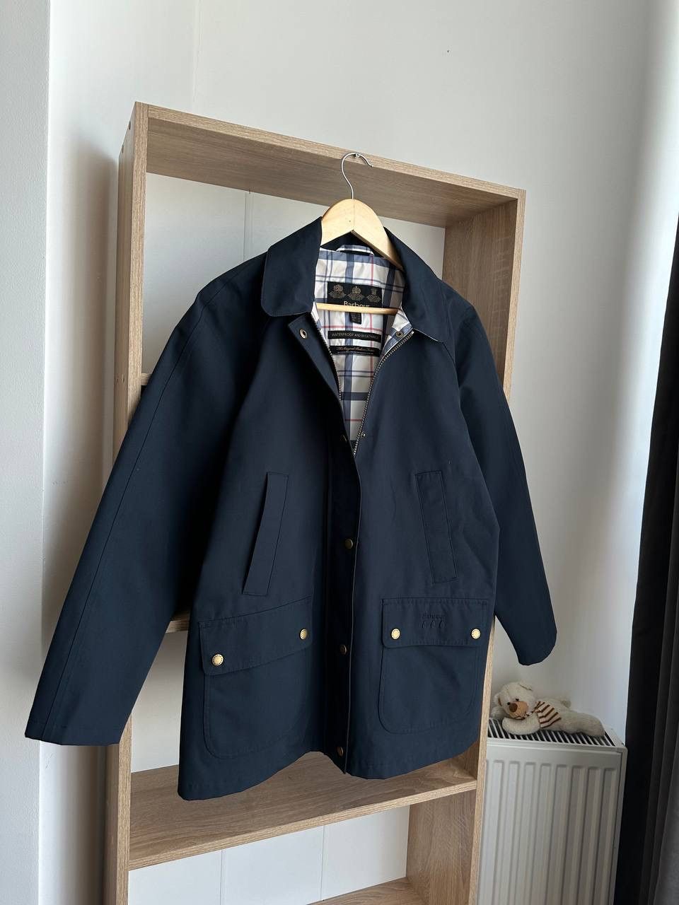 Barbour × Vintage Vintage Barbour Flurry Blue Weather Comfort Jacket Size US M / EU 48-50 / 2 - 11 Thumbnail