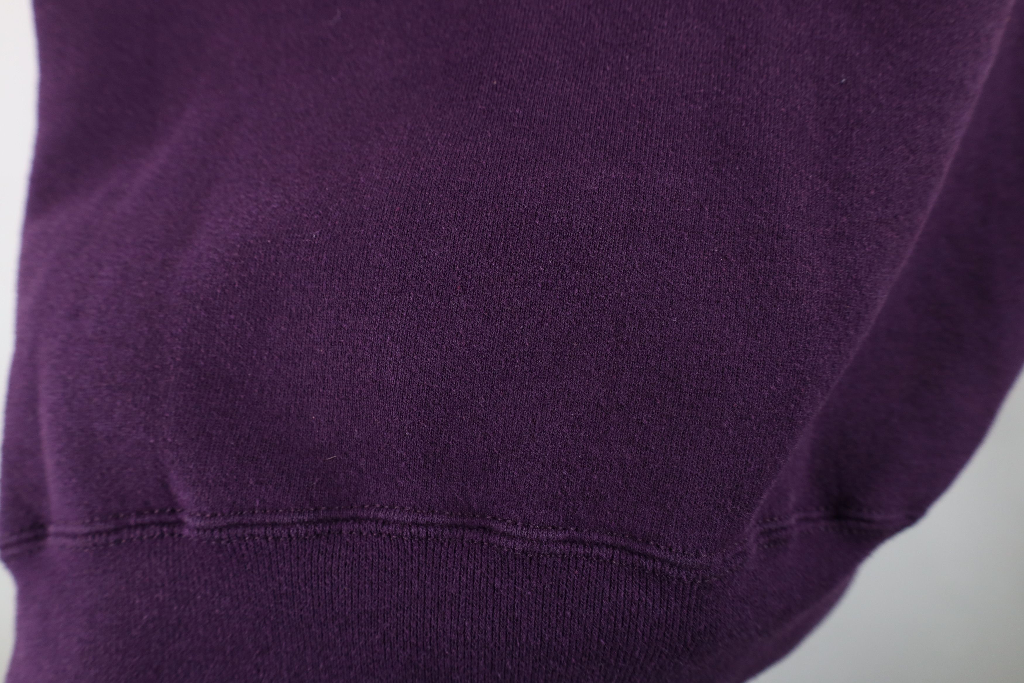 Vintage Vintage 90s Streetwear Crewneck Sweatshirt Eggplant USA Size US L / EU 52-54 / 3 - 8 Thumbnail