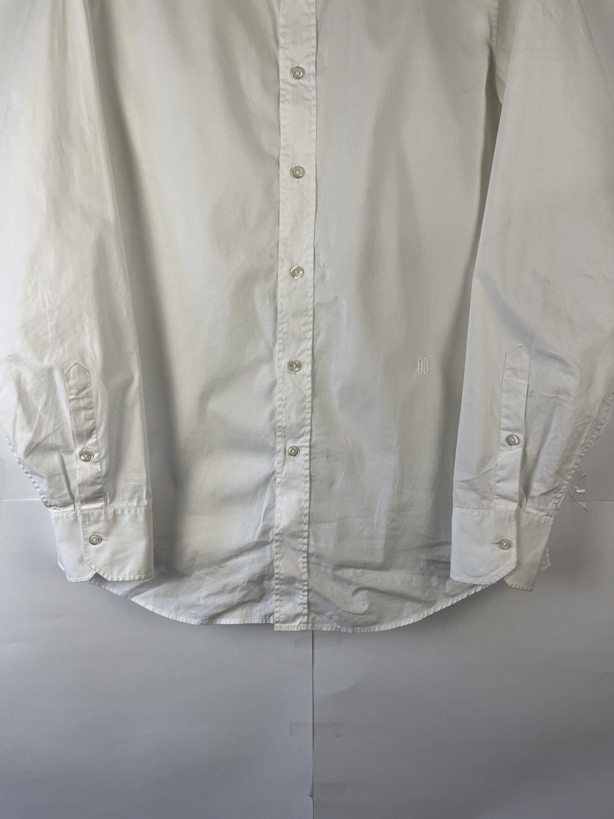 Dirk Bikkembergs Dirk Bikkembergs Luxury Classic Cotton Shirt Button Up Size US L / EU 52-54 / 3 - 4 Thumbnail