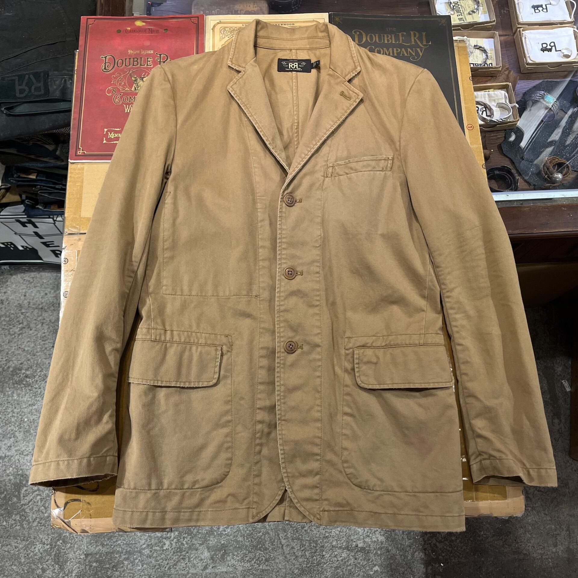 RRL Ralph Lauren Vintage RRL Ralph Lauren Blazer Jacket Size US S / EU 44-46 / 1 - 1 Thumbnail