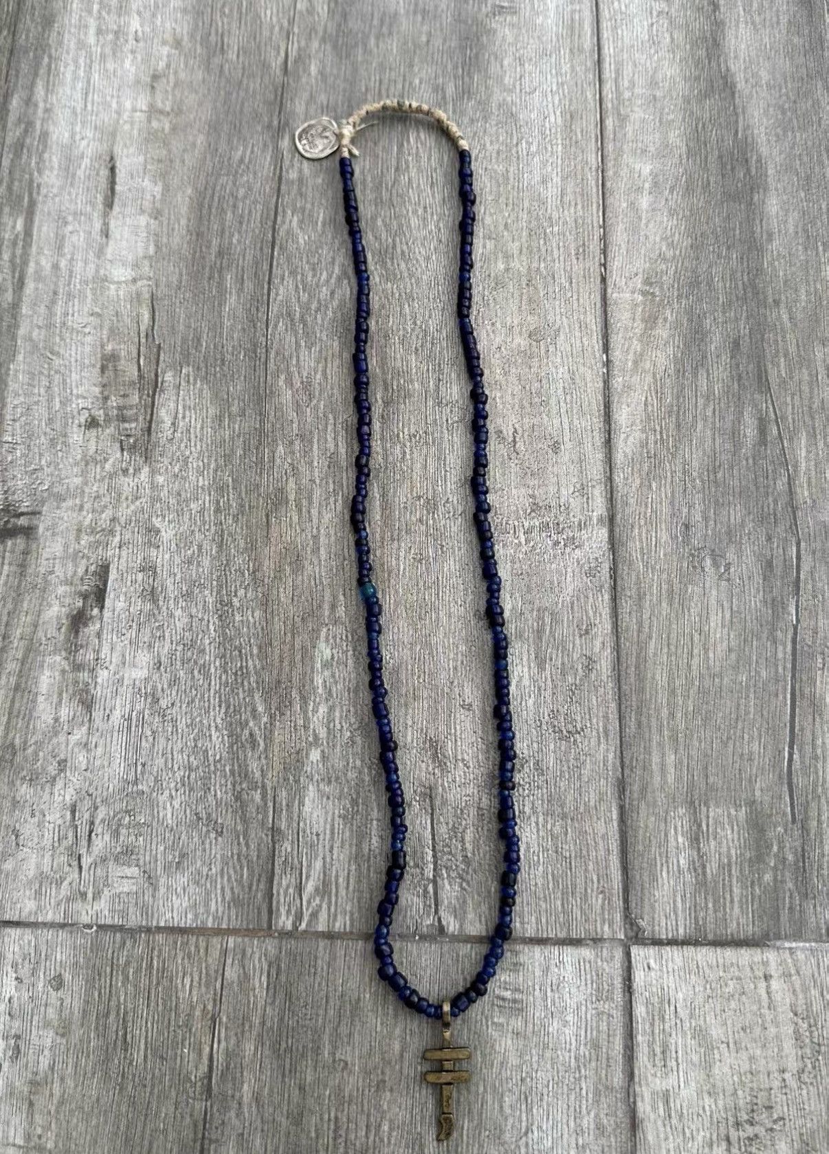 Visvim VISVIM Blue Beads Necklace glass bead Size ONE SIZE - 1 Thumbnail