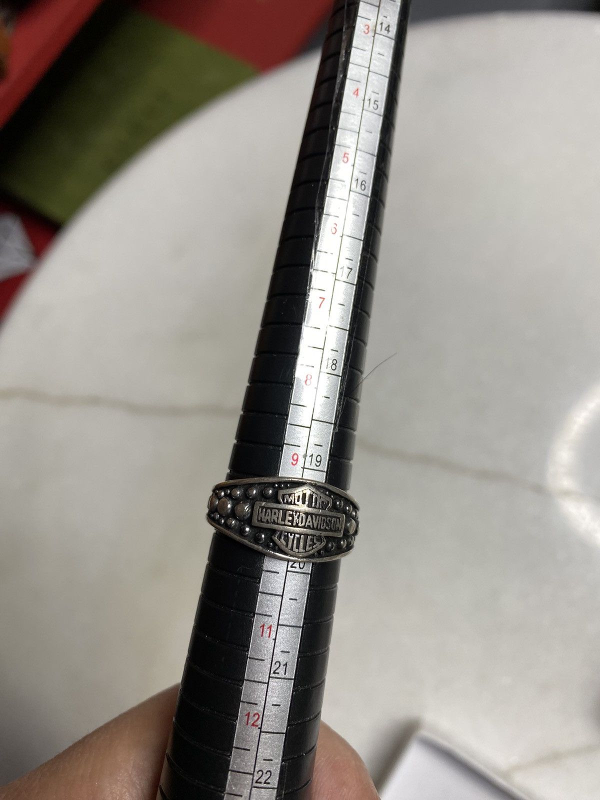 Harley Davidson Harley Davidson Chunky Sterling Silver Ring Size 9.5 Size ONE SIZE - 2 Thumbnail