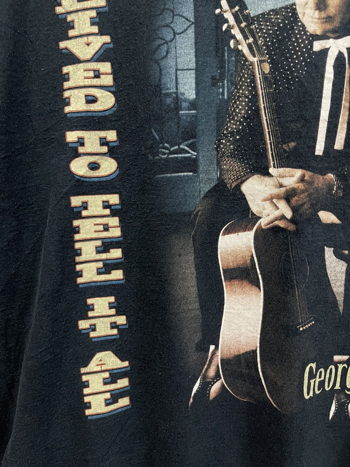 Vintage Vintage George Jones " I Lived To Tell It All Tour "🔥🔥🔥 Size US XL / EU 56 / 4 - 6 Thumbnail
