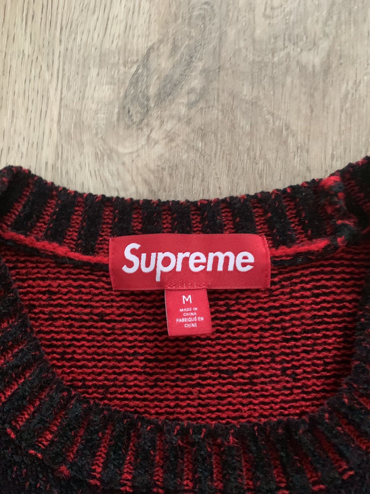 Supreme Supreme Contrast Arc Sweater | Grailed