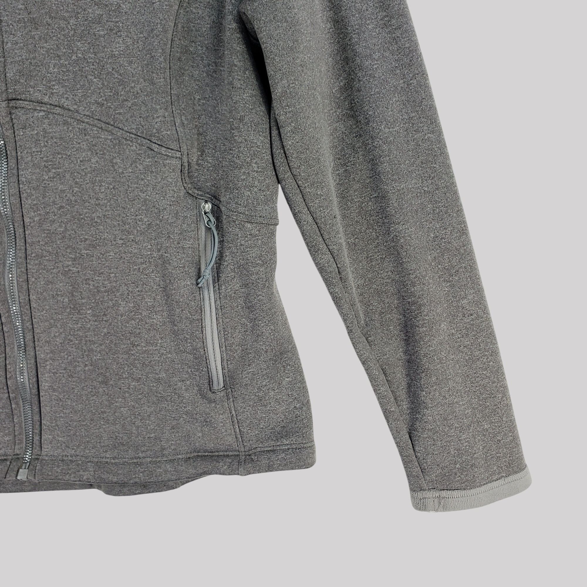 The North Face The North Face Womens Gray Full-Zip Mock Neck Jacket Size L Size L / US 10 / IT 46 - 5 Thumbnail