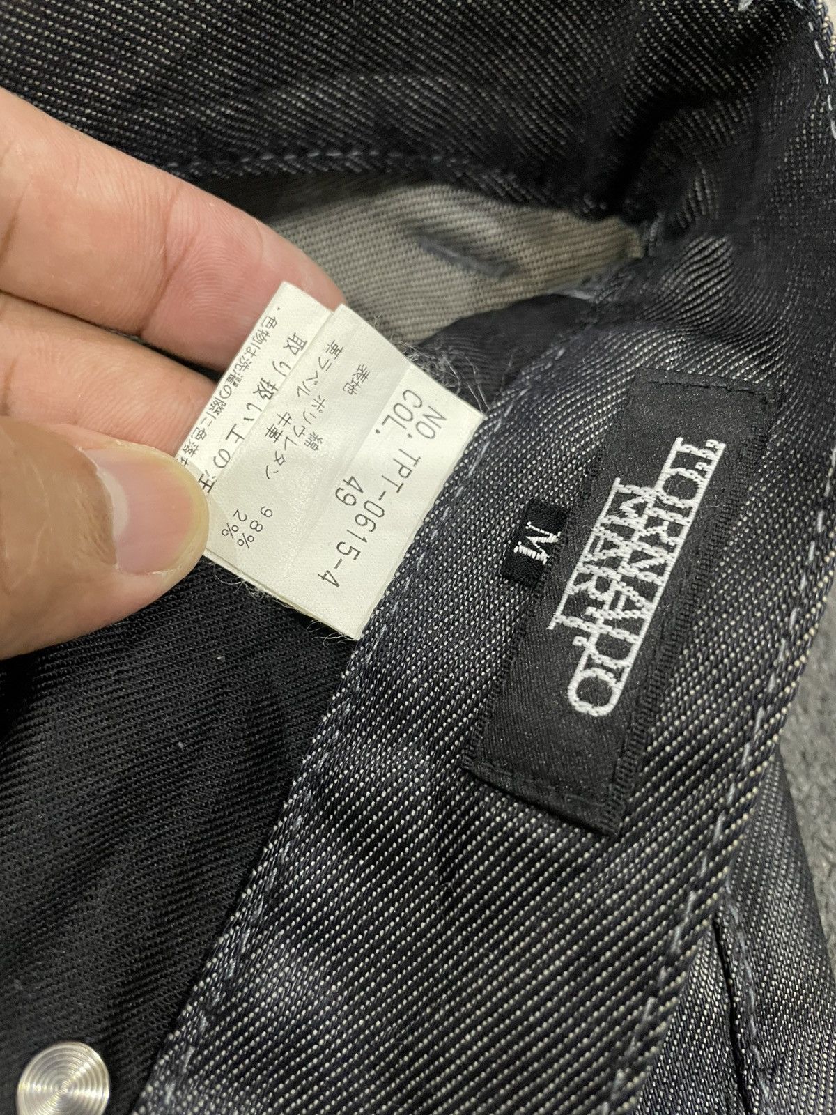 Japanese Brand Tornado Mart Stonewash Rigid Lowrise Jeans W32" x L37" Size US 32 / EU 48 - 15 Thumbnail