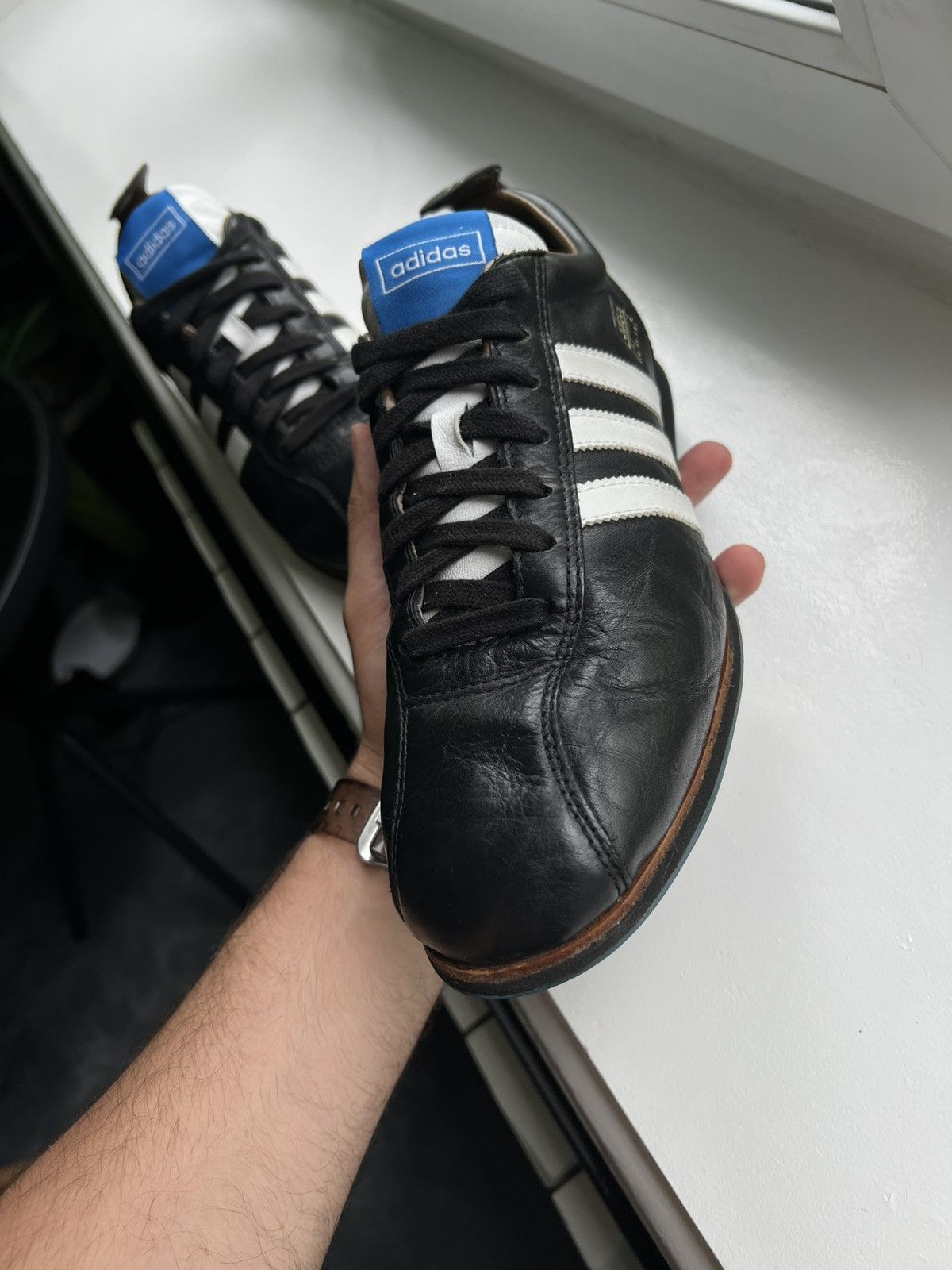 Other Adidas Mundial Goal Indoor Soccer Shoes US 11.5 Leather– Y2K Size US 11.5 / EU 44-45 - 13 Thumbnail