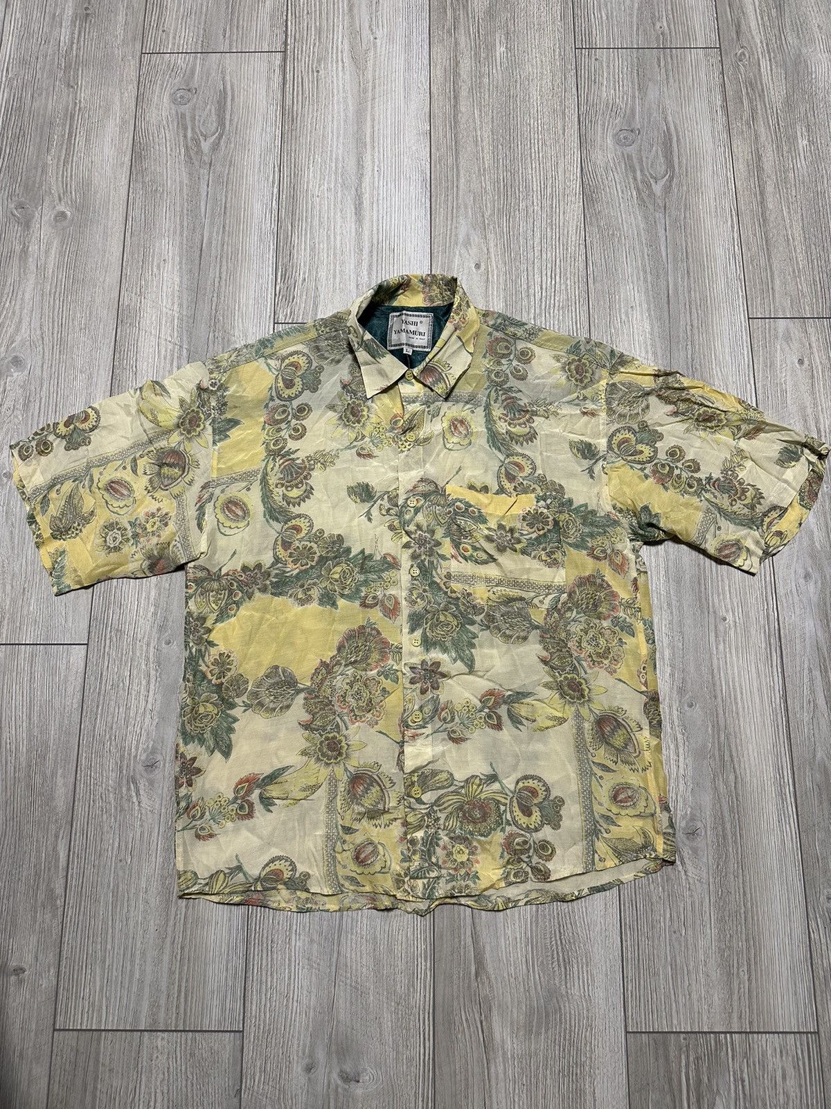 Vintage Yashi Yamamuri Vintage Rare Shirt Size US L / EU 52-54 / 3 - 1 Thumbnail