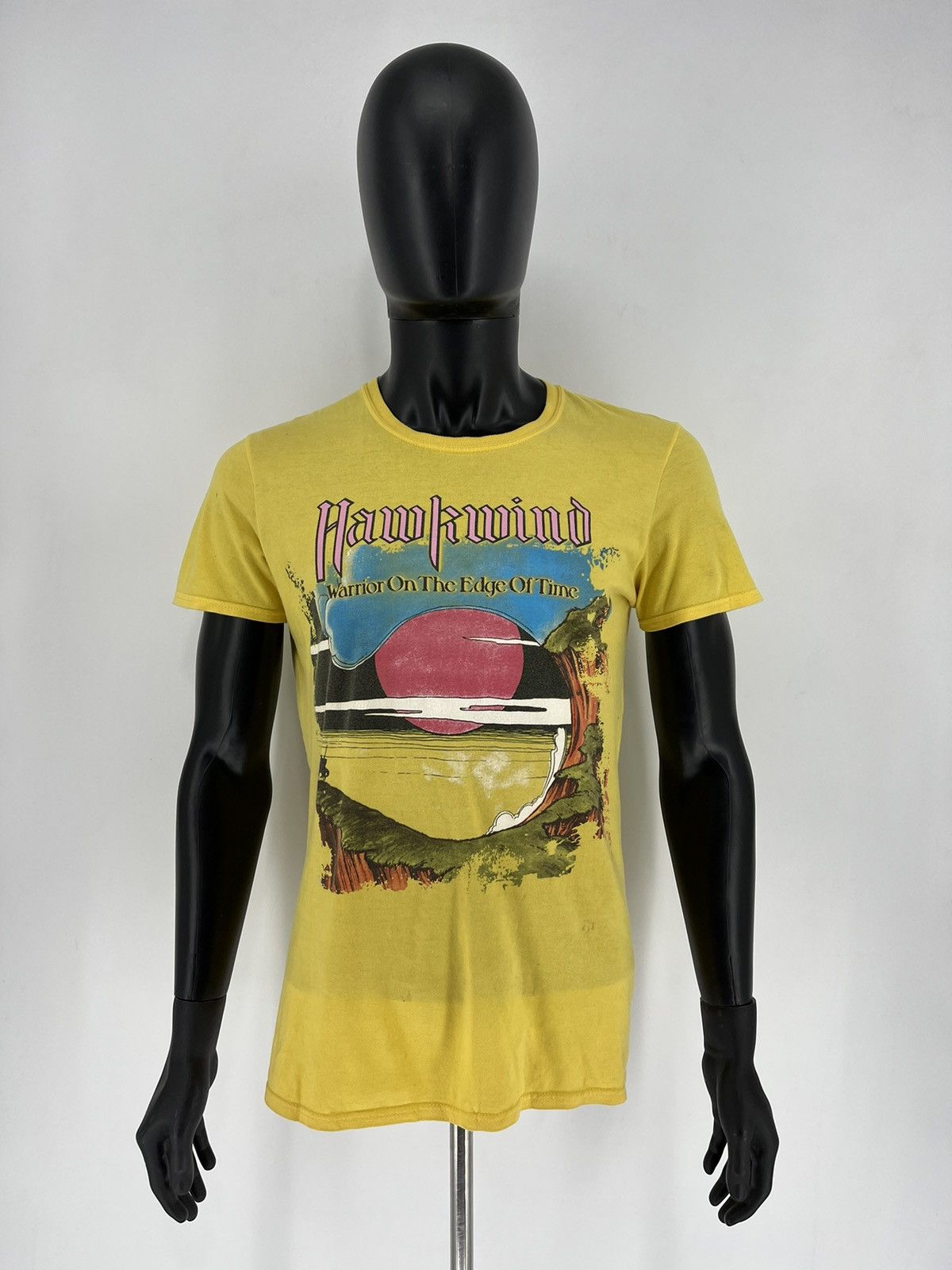 Band Tees Vintage Y2K Hawkwind Warrior ON The Edge Of TIME T-shirt Size US M / EU 48-50 / 2 - 2 Thumbnail