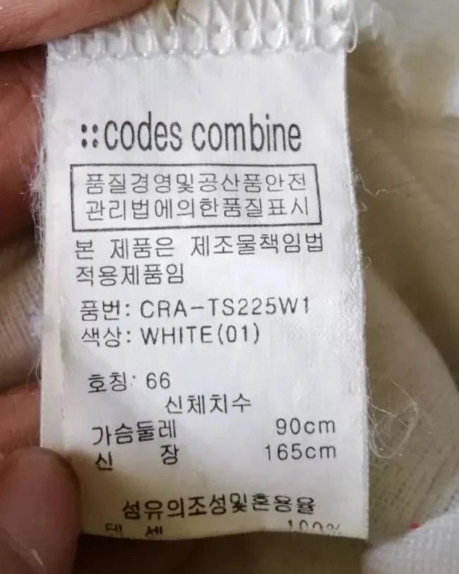 Japanese Brand Codes Combine Korean Woman White Longsleeve Top Size M / US 6-8 / IT 42-44 - 3 Thumbnail