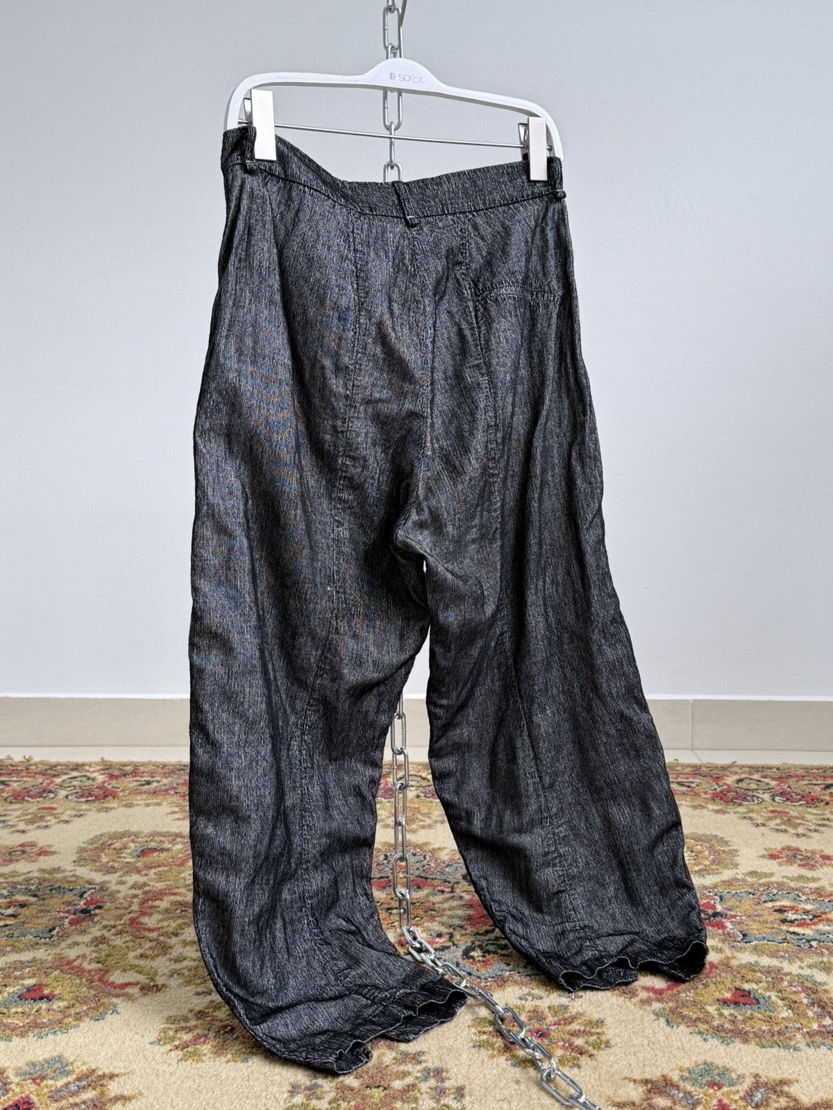 Transit Transit Par Such Metallic Pants Avant Garde Size 27" / US 4 / IT 40 - 3 Thumbnail