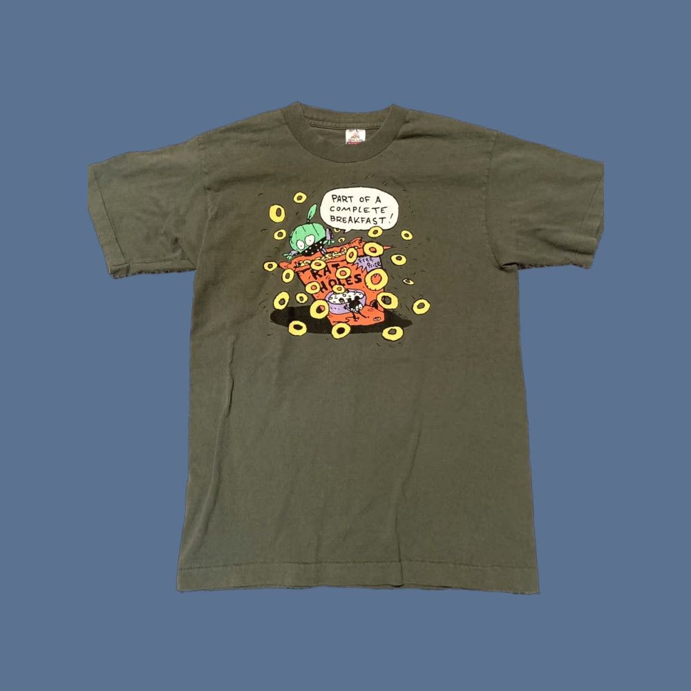 Etro VINTAGE Yellow Rat Bastard NYC Shirt M Green 100% Cotton Crew Neck Short Sleeve Graphic Tee Funny Rat Retro Promo Cereal 90s Size US M / EU 48-50 / 2 - 1 Thumbnail