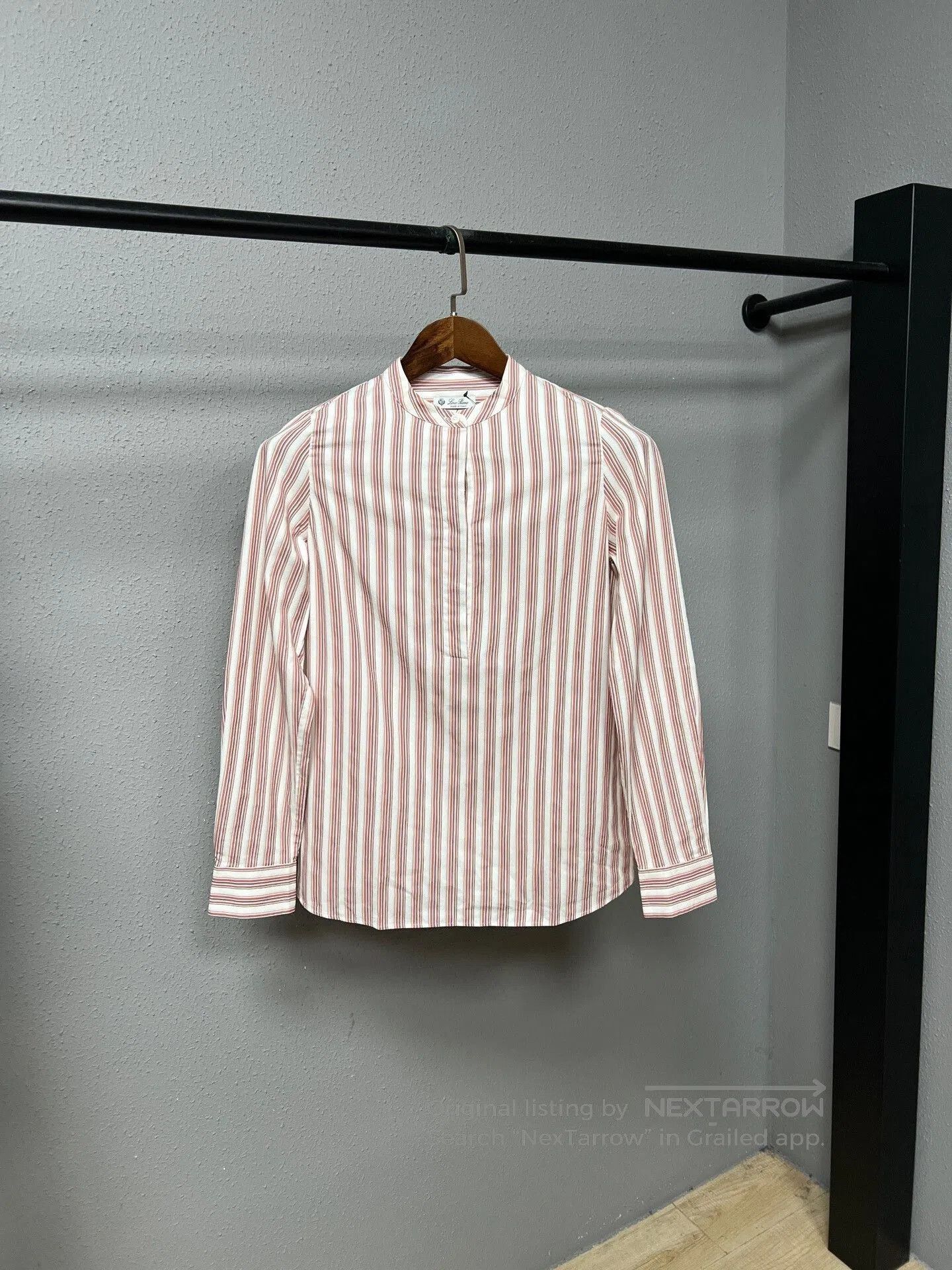 Loro Piana Loro Piana Striped Long Sleeve Shirt. Size US M / EU 48-50 / 2 - 1 Thumbnail