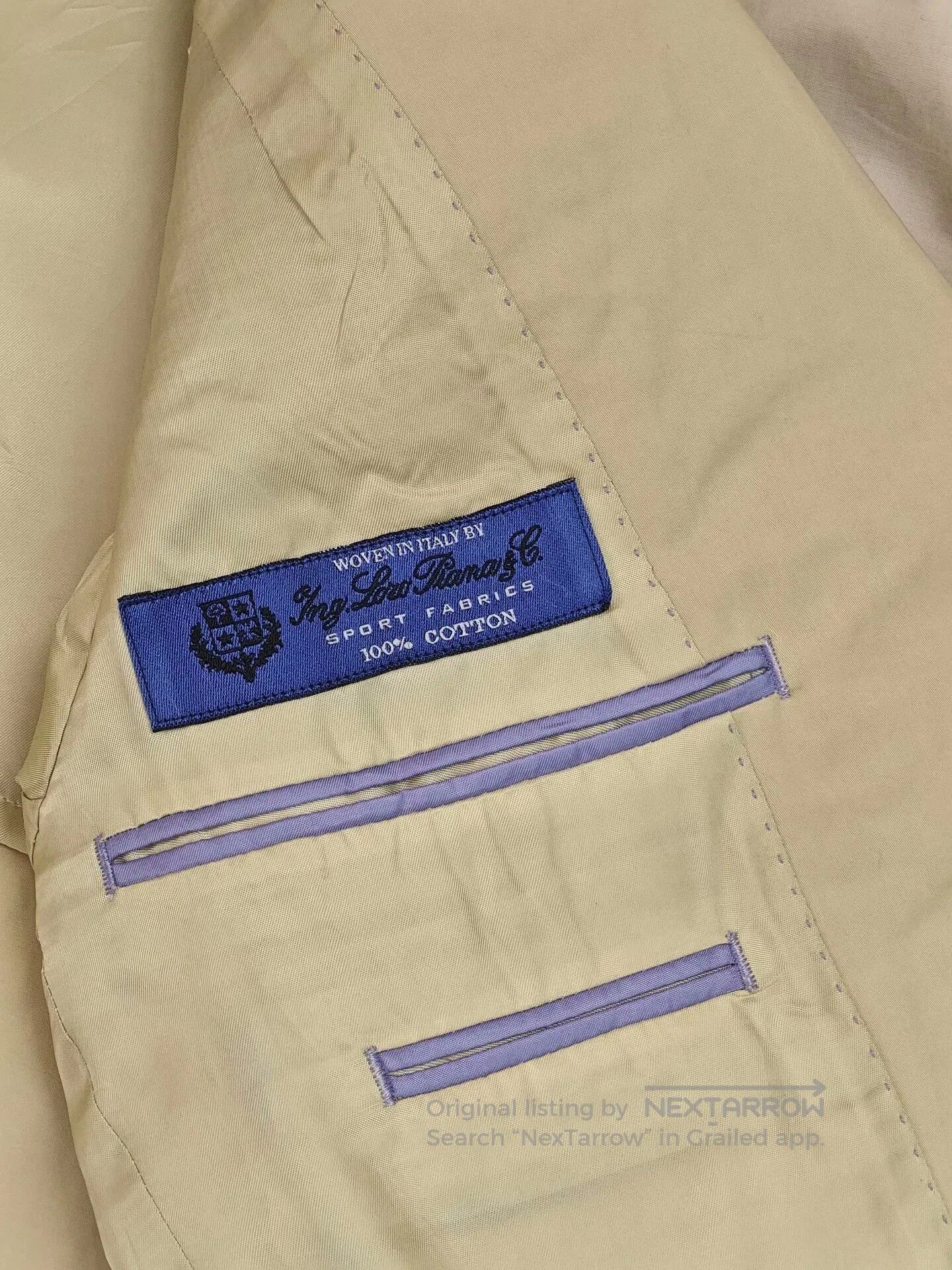 Loro Piana Cotton-Linen Casual Blazer.