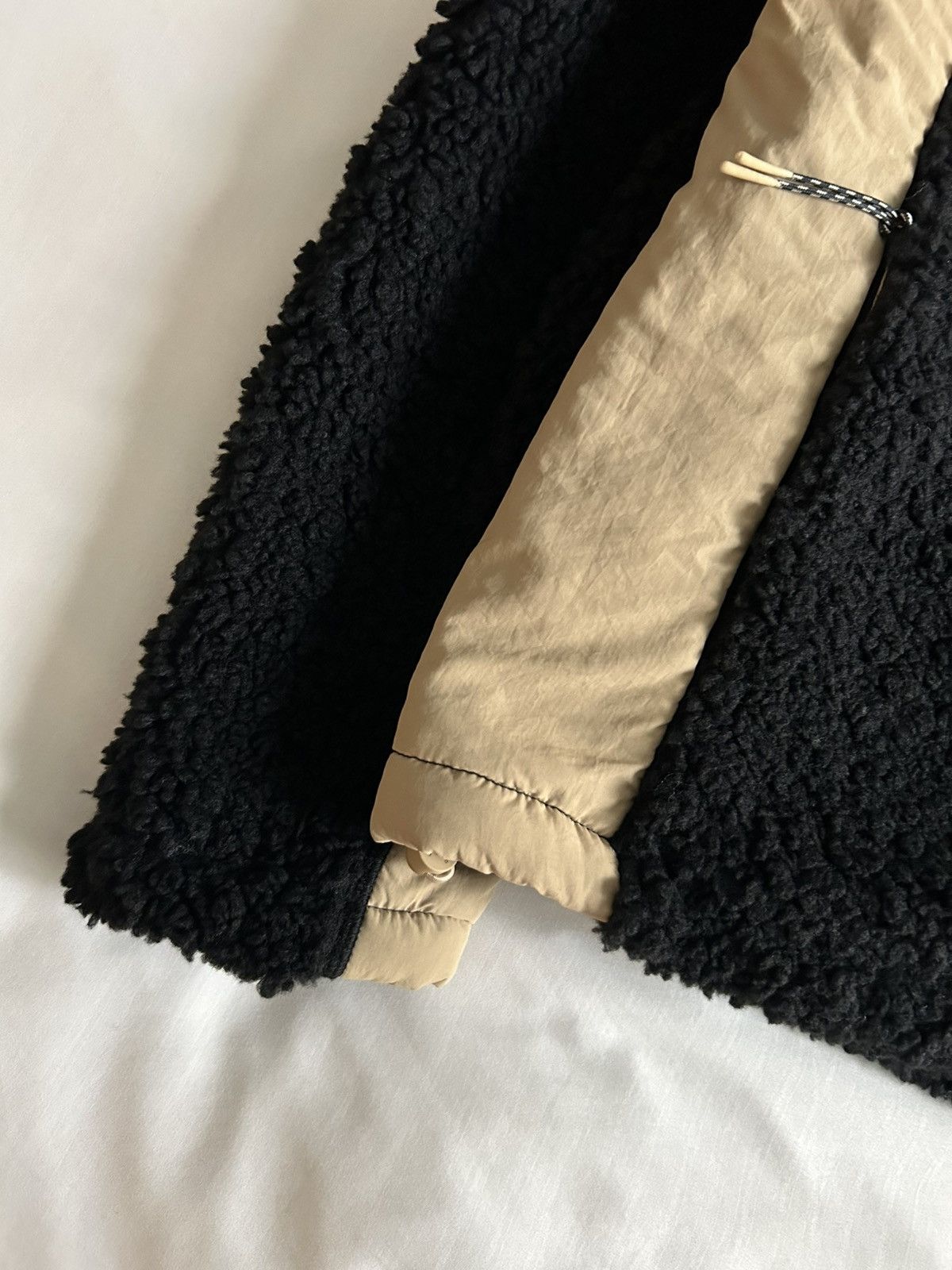 Reese Cooper Reese Cooper Sherpa Fleece Anorak Hood Outdoor Supply Black Size US M / EU 48-50 / 2 - 4 Thumbnail