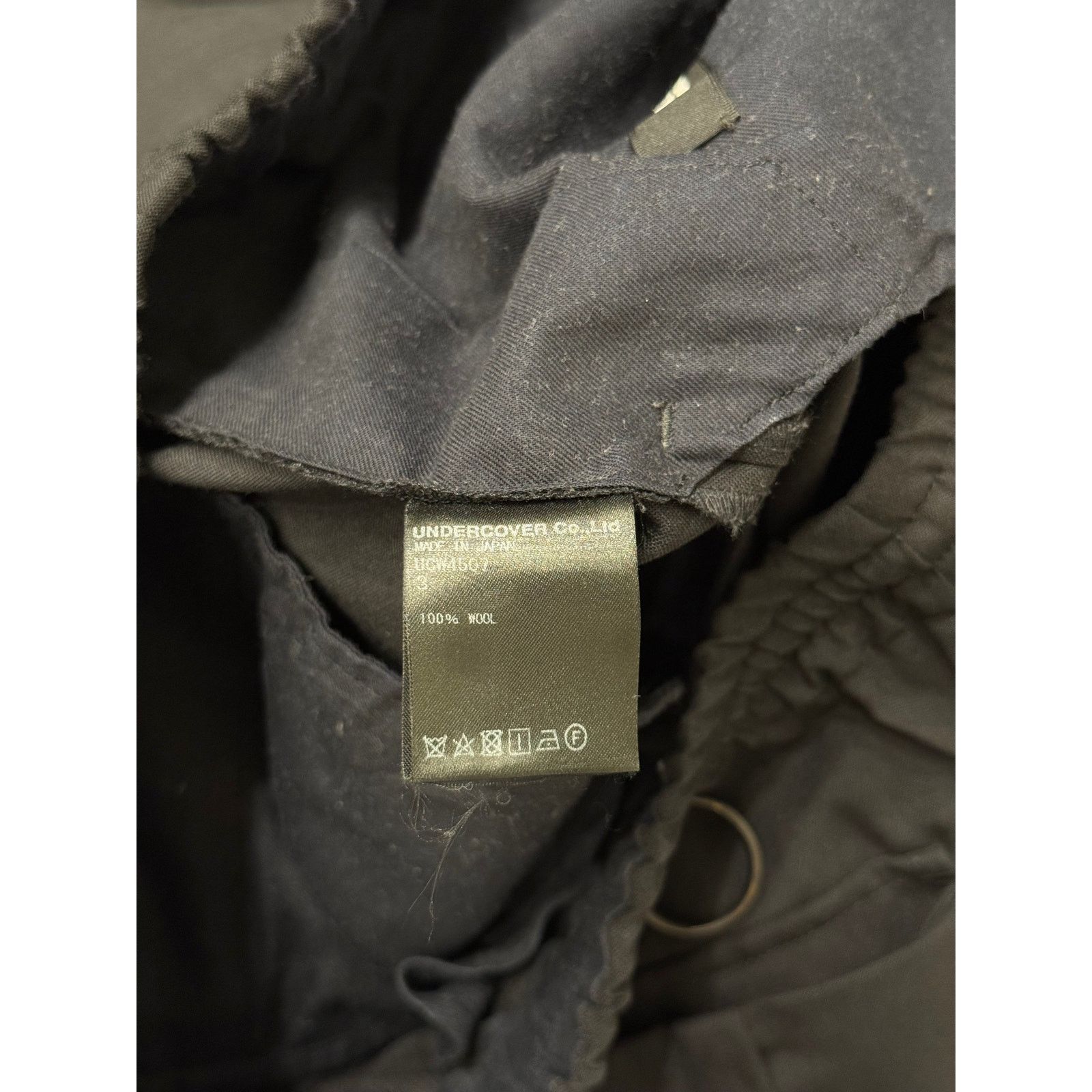 Undercover 2020s Undercover “Jun Takahashi” wool wide trousers Size 27" / US 4 / IT 40 - 7 Thumbnail