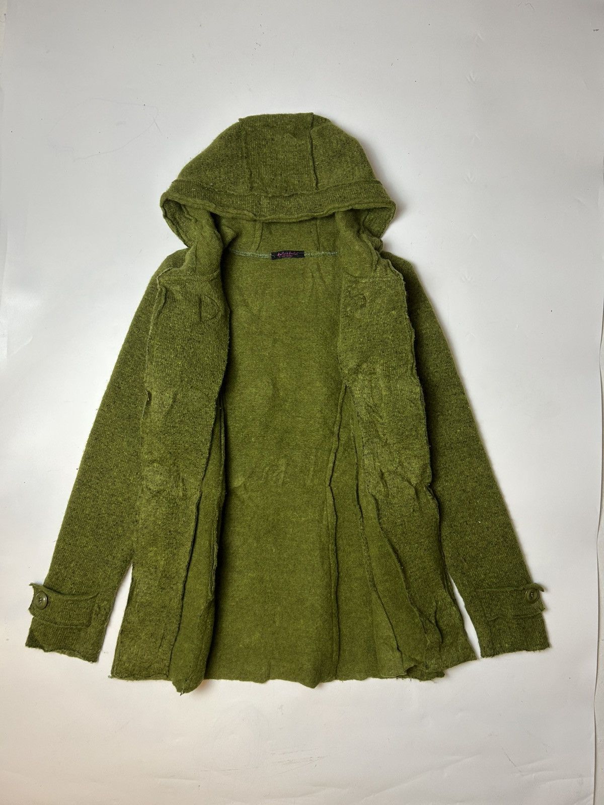 Other AMELIE & AMELIE MIXED WOOL HOODIE JACKET Size S / US 4 / IT 40 - 2 Thumbnail