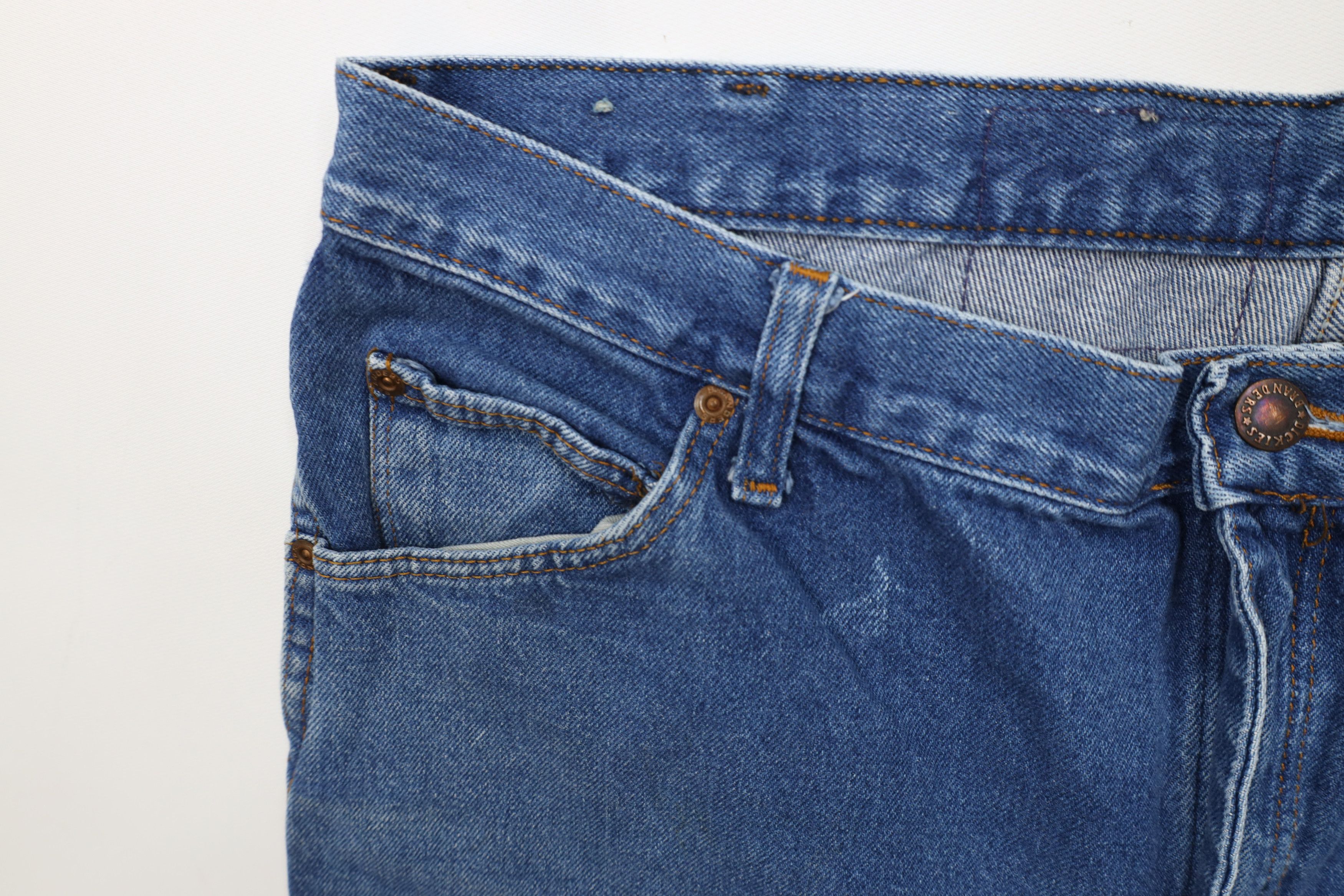 Dickies Vintage 70s Dickies Branders Straight Leg Denim Jeans USA Size US 36 / EU 52 - 9 Thumbnail