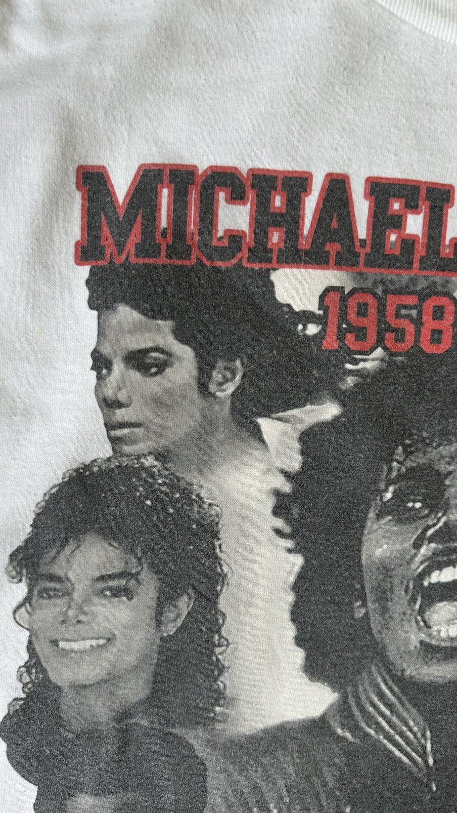Fruit Of The Loom VINTAGE MICHAEL JACKSON TRIBUTE TEE Size US XXL / EU 58 / 5 - 4 Thumbnail