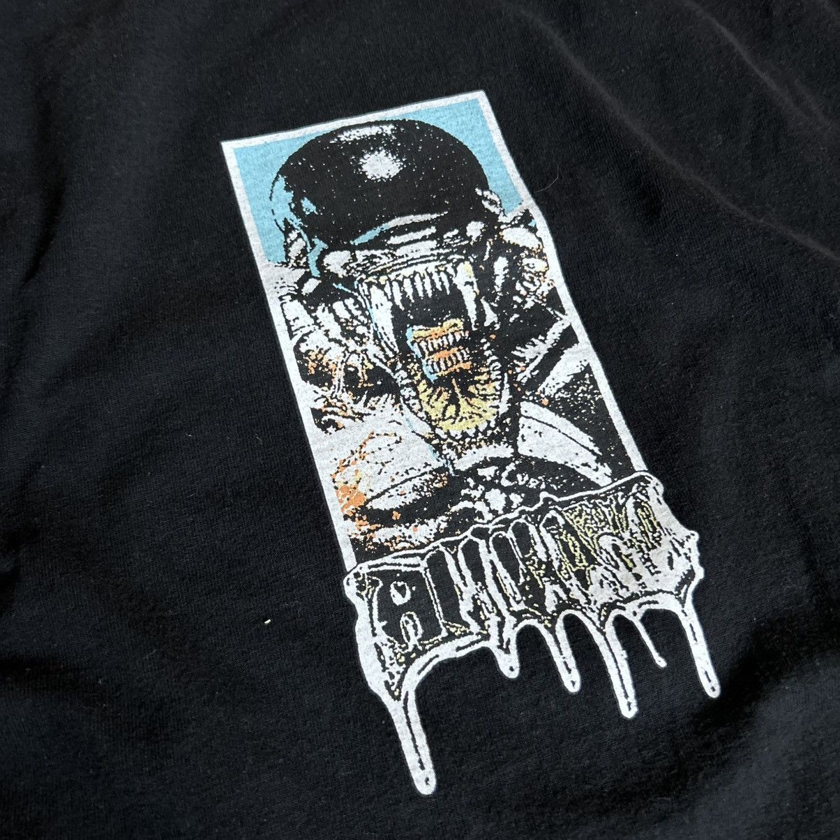 Burma BLACK XENO TEE XENOMORPH ALiEN CYBERPUNK SCi-Fi HORROR METAL Size US L / EU 52-54 / 3 - 1 Thumbnail