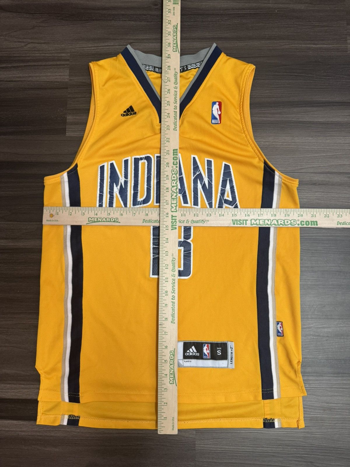 Adidas Indiana Pacers Paul George 13 NBA Stitched Basketball Jersey Size US S / EU 44-46 / 1 - 5 Thumbnail