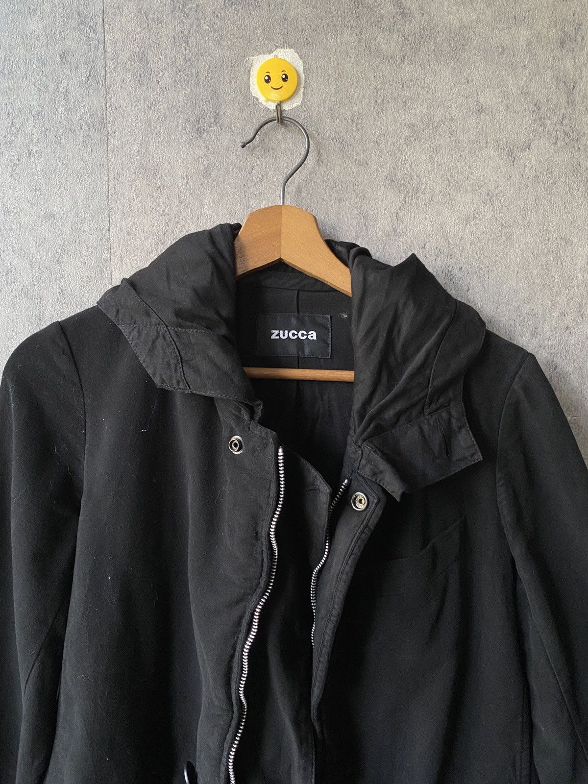CABANE de ZUCCa Vintage Zucca Issey Miyake Double Layer Hoodie Jacket Size US S / EU 44-46 / 1 - 6 Thumbnail