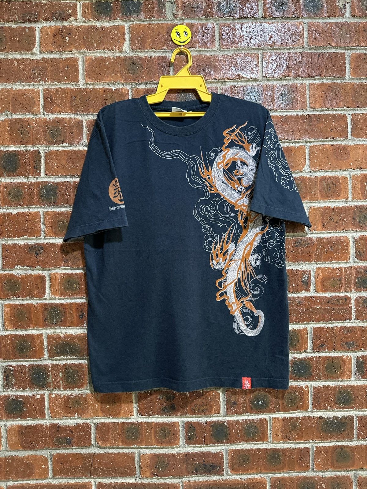 Japanese Brand × Vintage Vintage Bakuretsu Ranman Musume Dragon Faded Tee Size US L / EU 52-54 / 3 - 1 Thumbnail