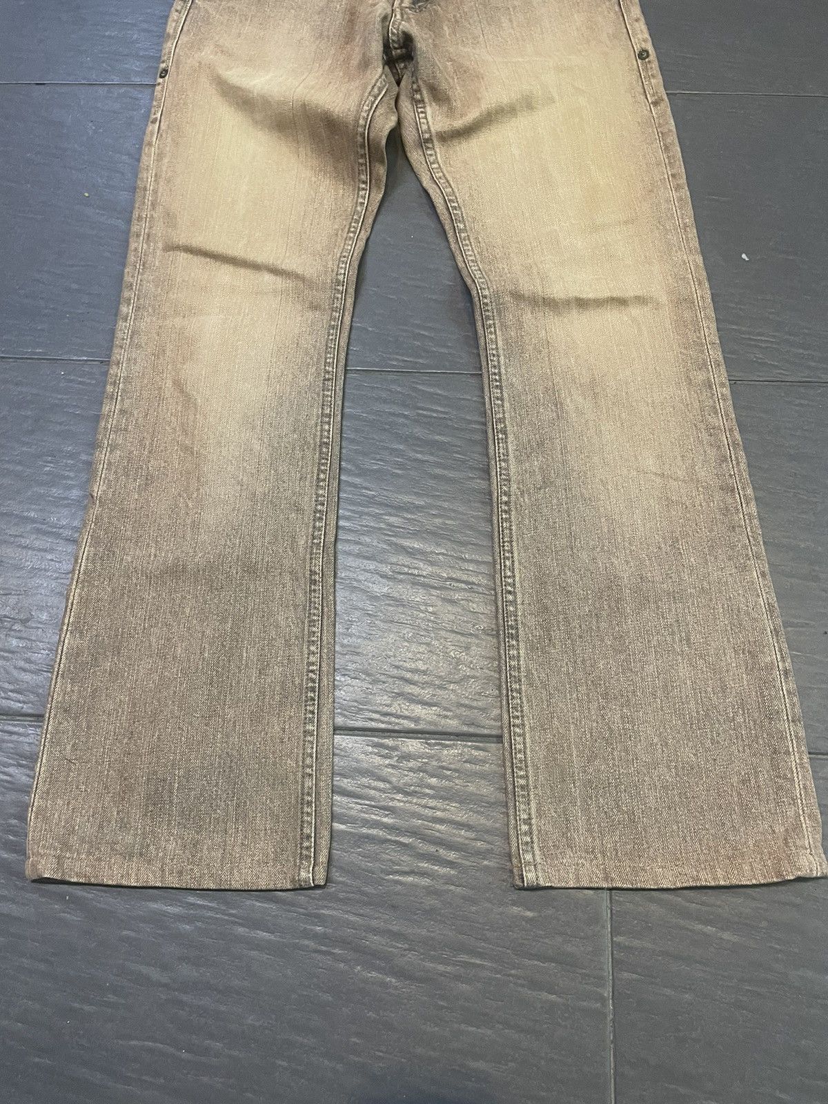 Japanese Brand Flare Jeans Japanese Steel Boot Cut Size US 29 - 3 Thumbnail