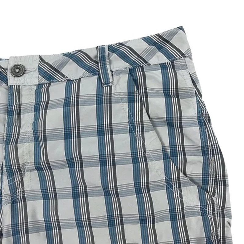 Columbia Columbia Blue & Gray Omni-Shield Plaid 10" Barge Shorts 38 Size US 38 / EU 54 - 2 Thumbnail