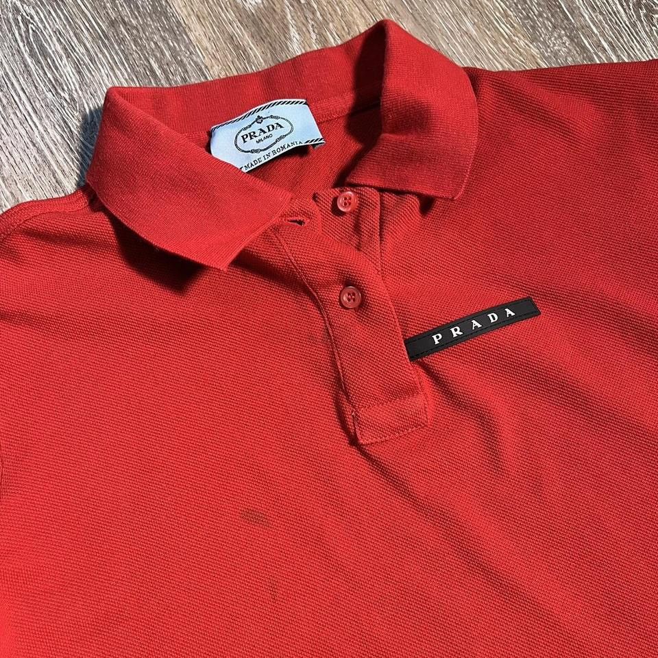 Prada red prada linea rossa polo Size US S / EU 44-46 / 1 - 3 Thumbnail