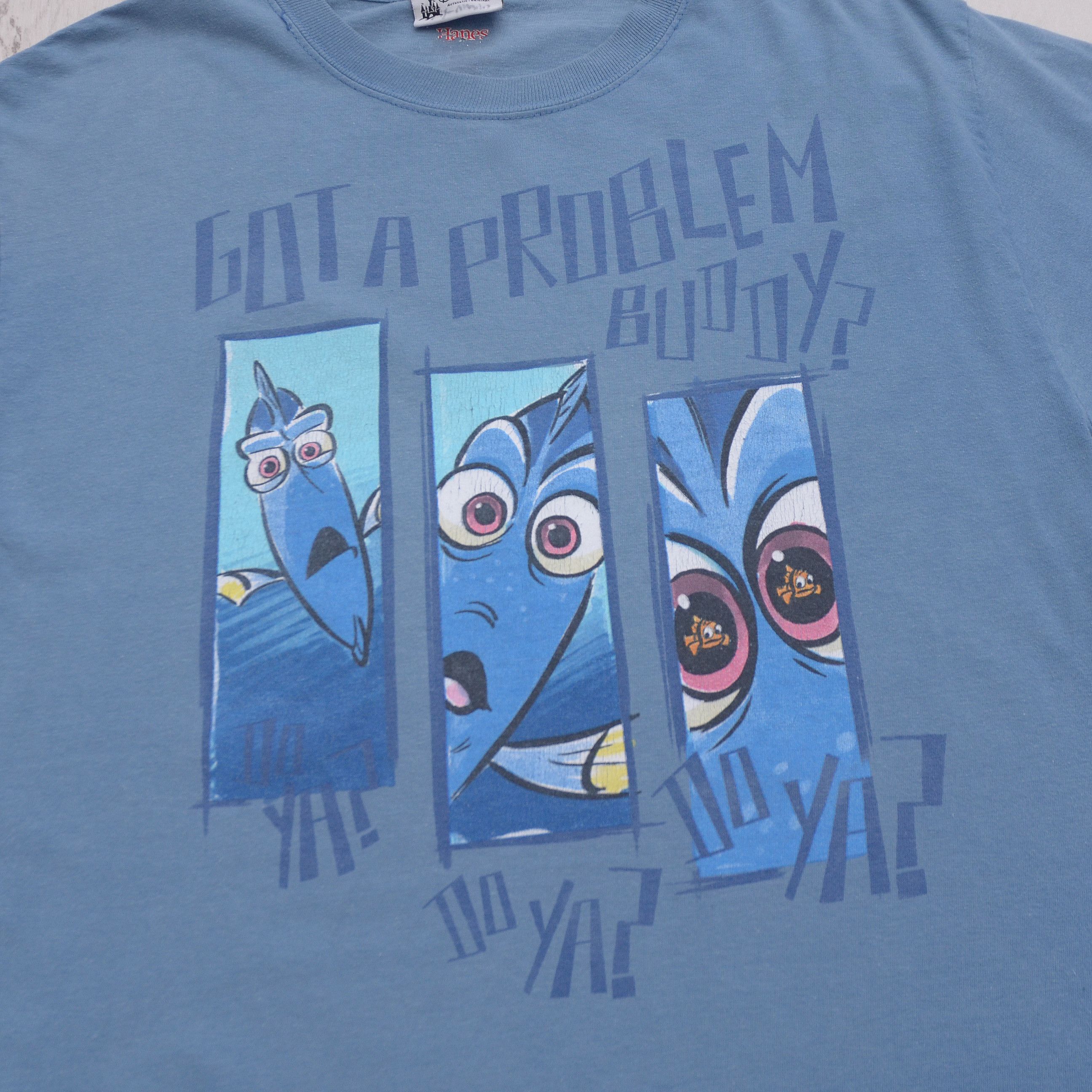 Disney × Vintage Disney Parks Finding Nemo Dory Got A Problem Buddy T-Shirt Size US S / EU 44-46 / 1 - 5 Thumbnail