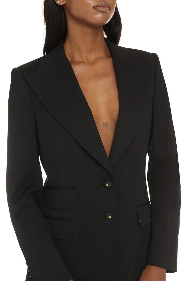 Dolce & Gabbana o1y0825 Blazer in Black Size M / US 6-8 / IT 42-44 - 5 Thumbnail