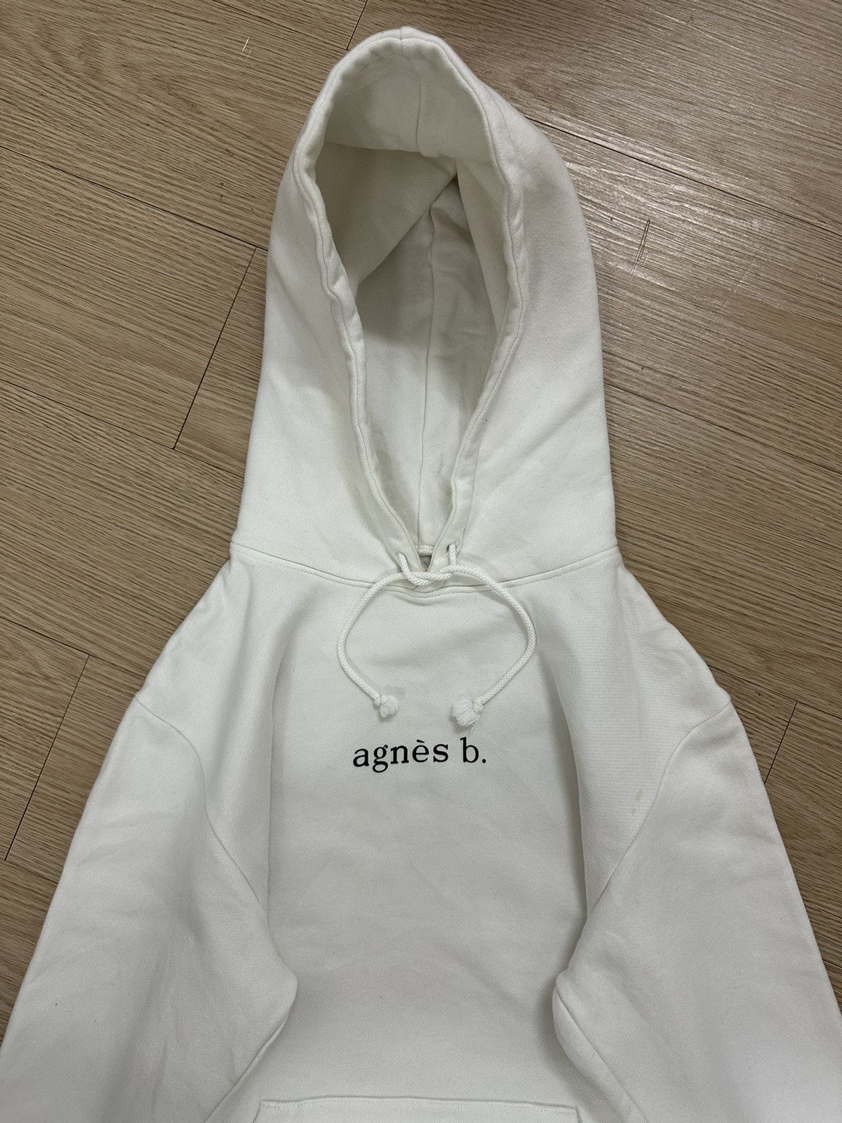 ADAM ET ROPE × agnes b. Rare Beautiful Agnes B X Adam et Rope White Hoodie Size US S / EU 44-46 / 1 - 5 Thumbnail
