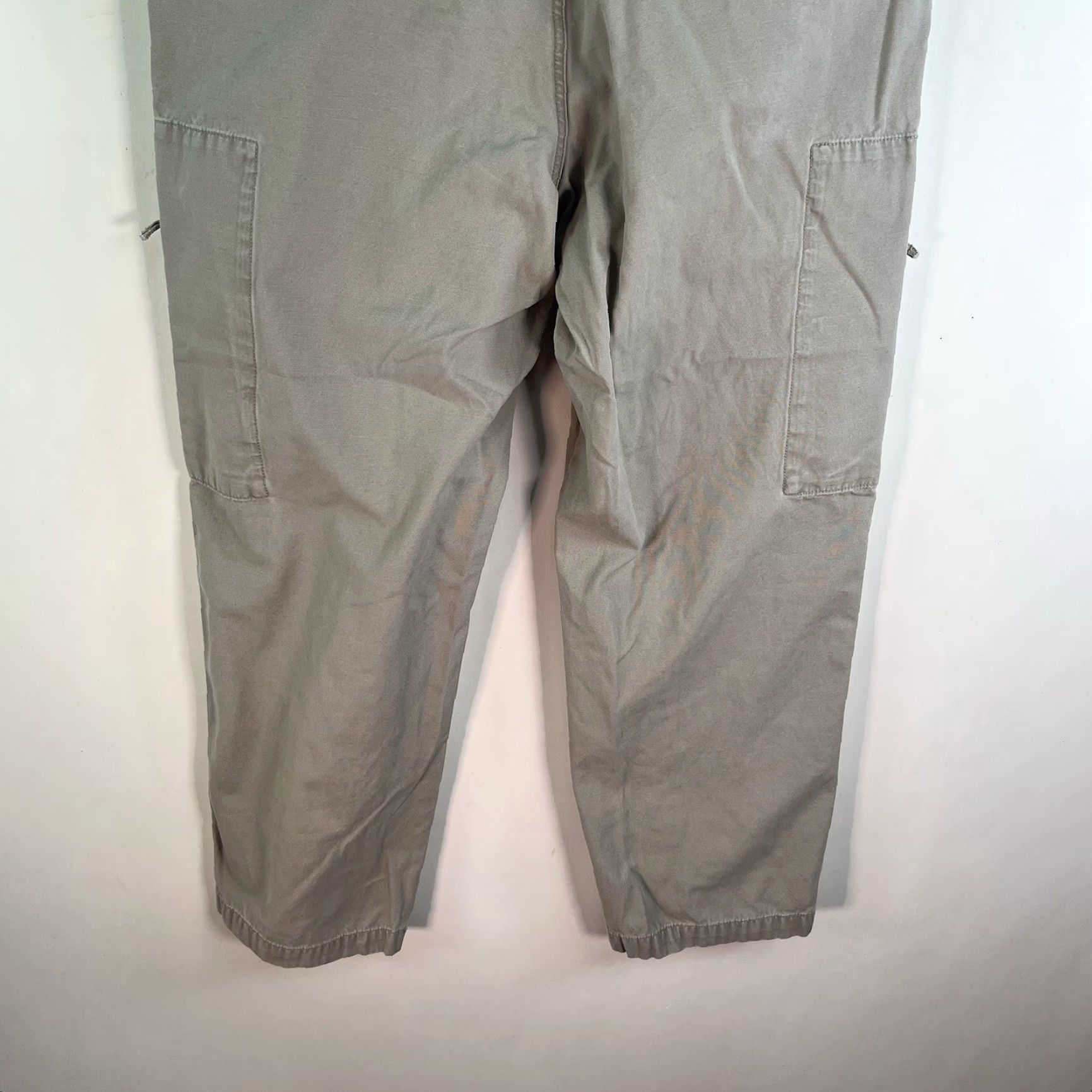 Vintage 5.11 Tactical Cargo Pants Be​ige 34x30 Men’s Zip Pockets Elastic Waist Cargo Pocket Straight 5.11 Taclite Pro Canvas Cotton Blend Size US 34 / EU 50 - 7 Thumbnail