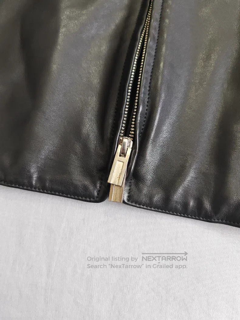 Hermes Hermes Leather jacket, black, goat leather jacket, side co Size US L / EU 52-54 / 3 - 8 Thumbnail