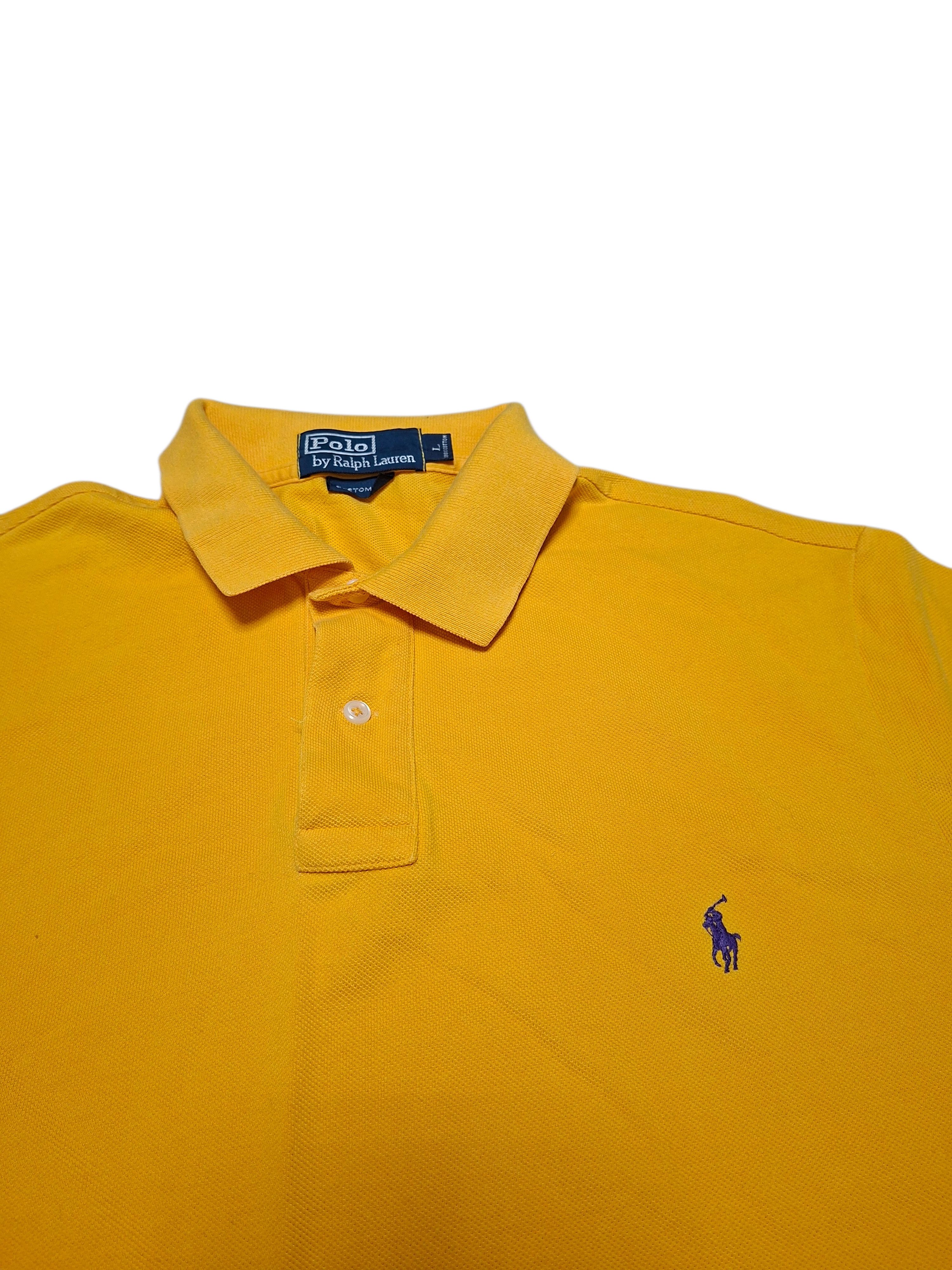 Polo Ralph Lauren POLO RALPH LAUREN VINTAGE LUXURY VIOLET LOGO POLO SHIRT Size US L / EU 52-54 / 3 - 2 Thumbnail