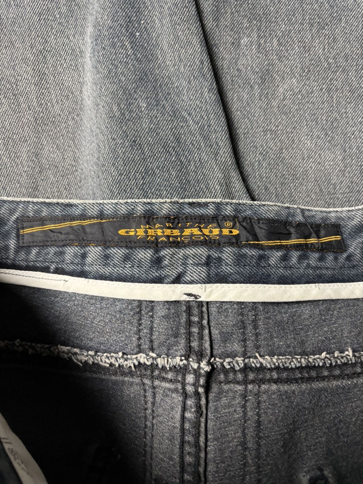 Marithe + Francois Girbaud 2000s Marithe Francois Girbaud Stone Washed Dirty Jeans Size US 30 / EU 46 - 8 Thumbnail