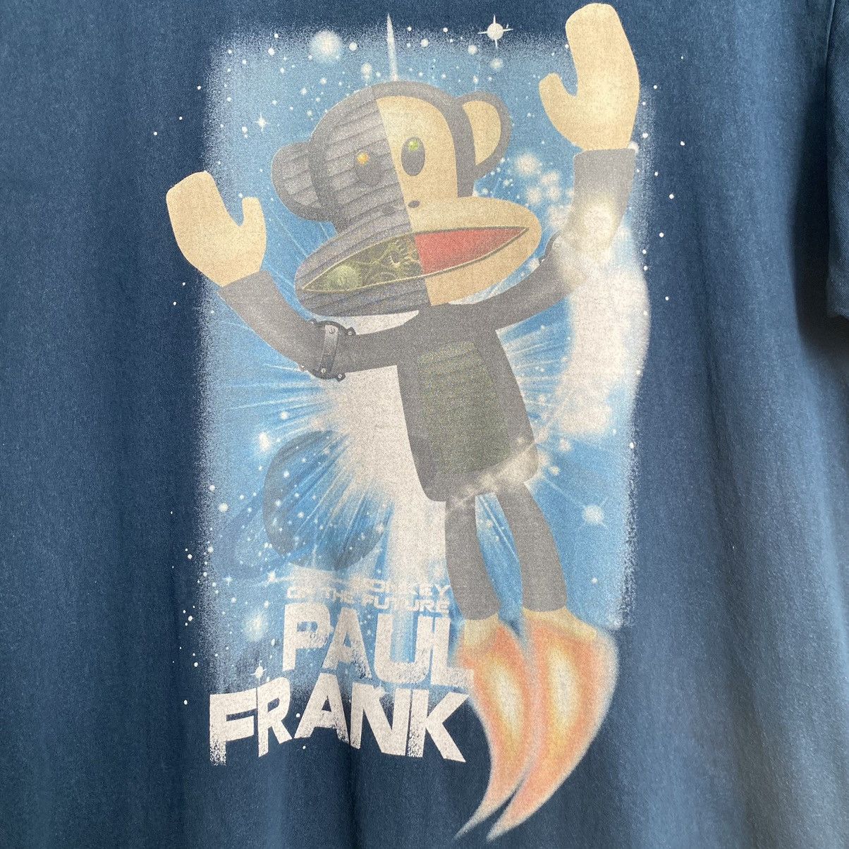 Paul Frank Vintage Faded Paul Frank Monkey On The Future ERD TEE Size US M / EU 48-50 / 2 - 3 Thumbnail