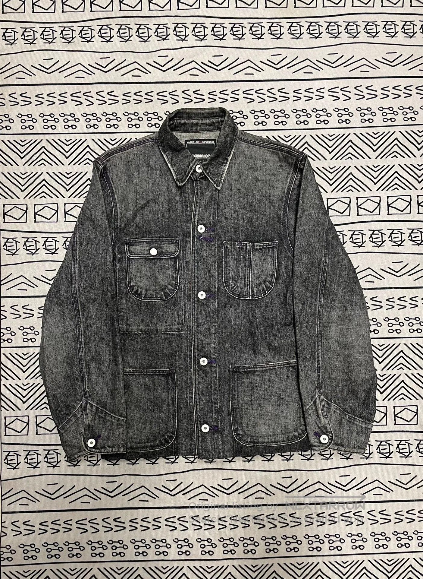 Neighborhood Neighborhood Washed Denim Jacket. Size US M / EU 48-50 / 2 - 1 Thumbnail