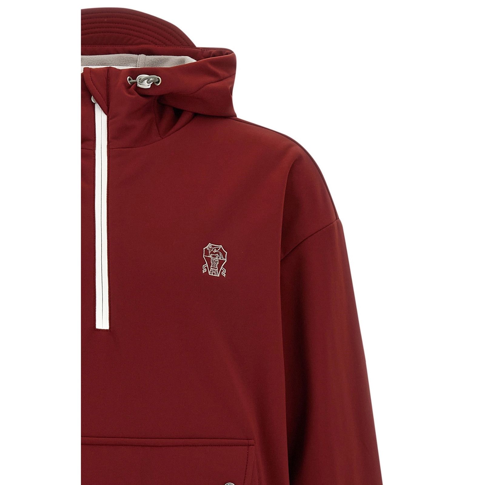 Brunello Cucinelli BRUNELLO CUCINELLI Bordeaux Nylon Jacket New & Authentic (Me Size US S / EU 44-46 / 1 - 3 Thumbnail