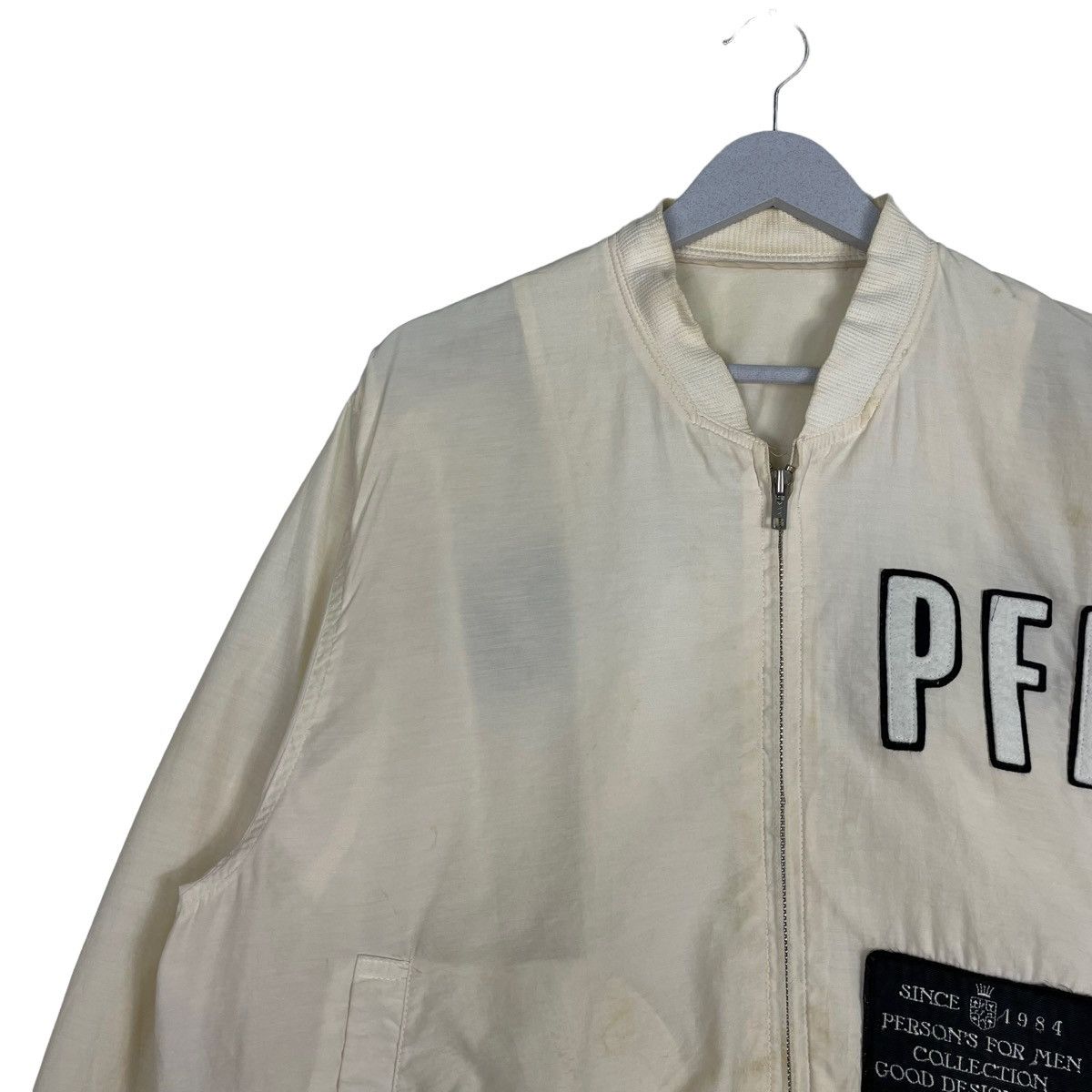 Japanese Brand × PERSON'S 💥PERSONS FOR MEN RIOT BOMBER FLIGHT JACKET Size US L / EU 52-54 / 3 - 5 Thumbnail