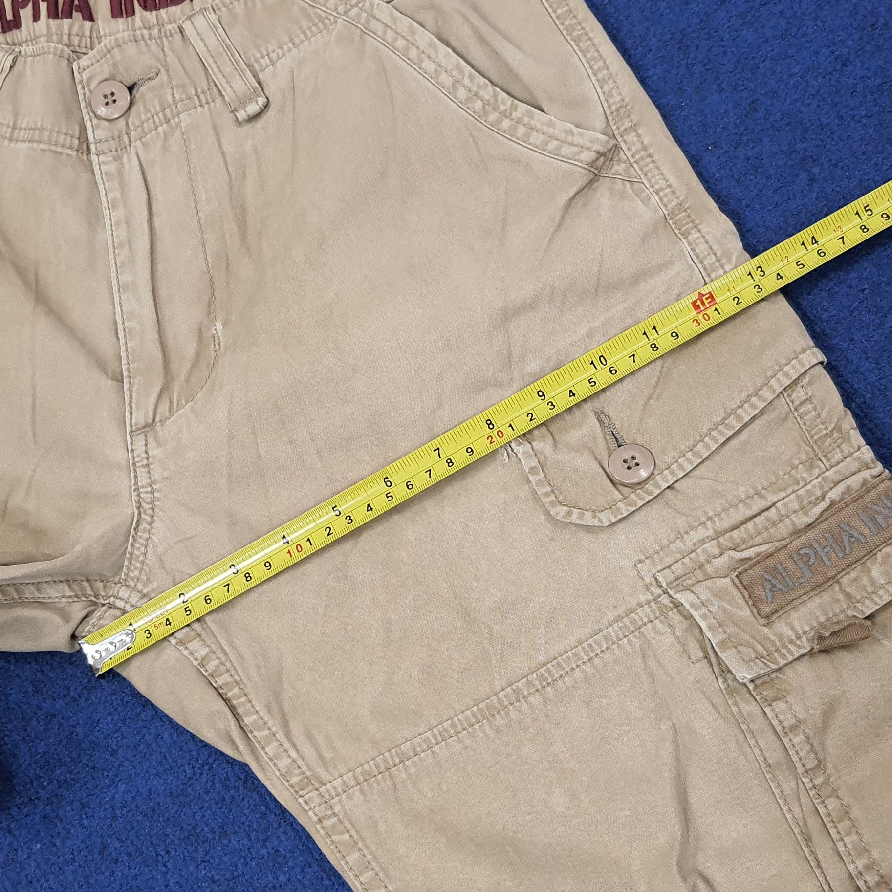 Alpha Industries Vintage Alpha Industries Cargo Pants C244N4 Size US 31 - 13 Thumbnail