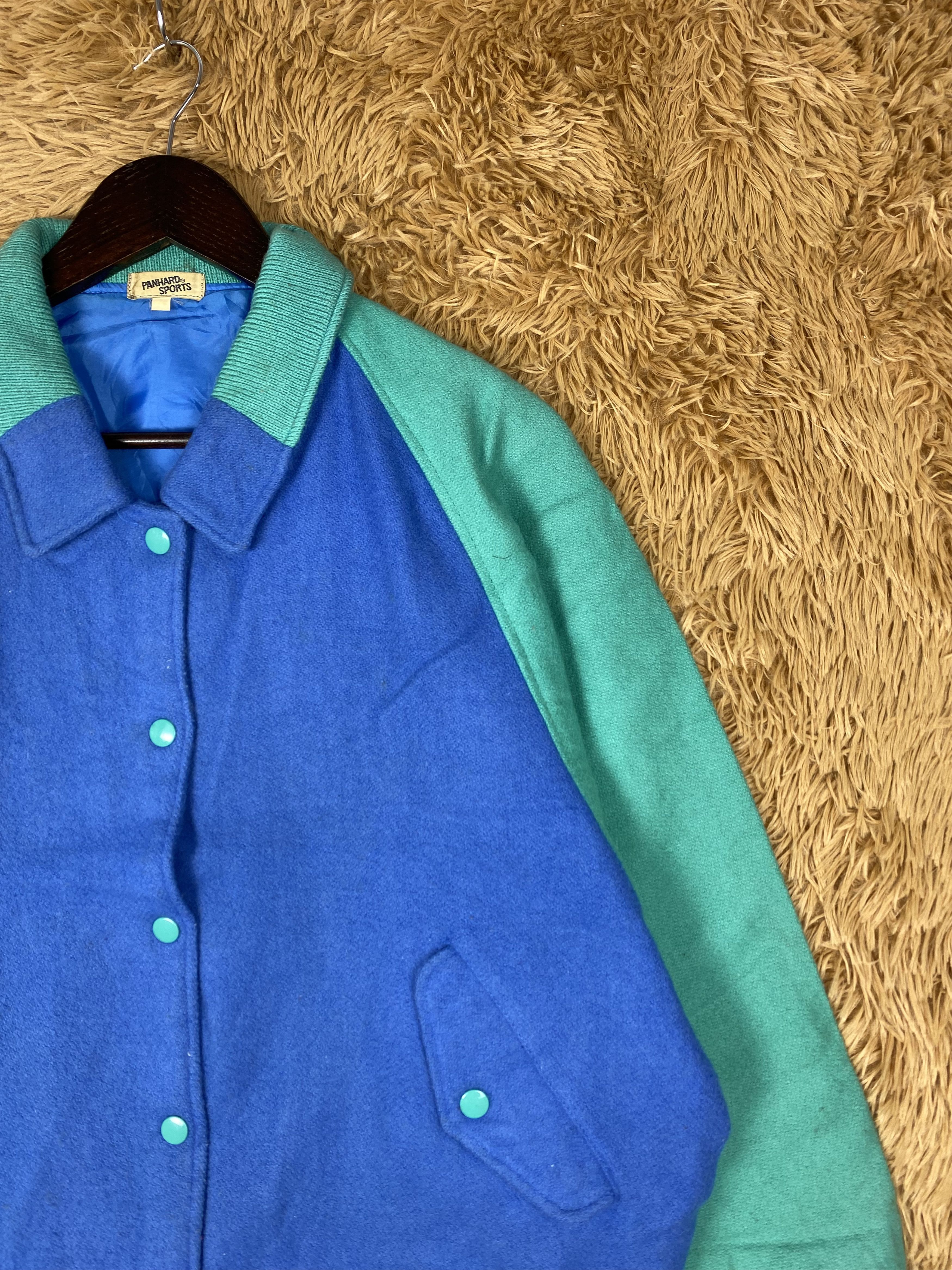 Japanese Brand Vintage Panhard Sports Varsity Jacket DJ0489 Size US M / EU 48-50 / 2 - 3 Thumbnail